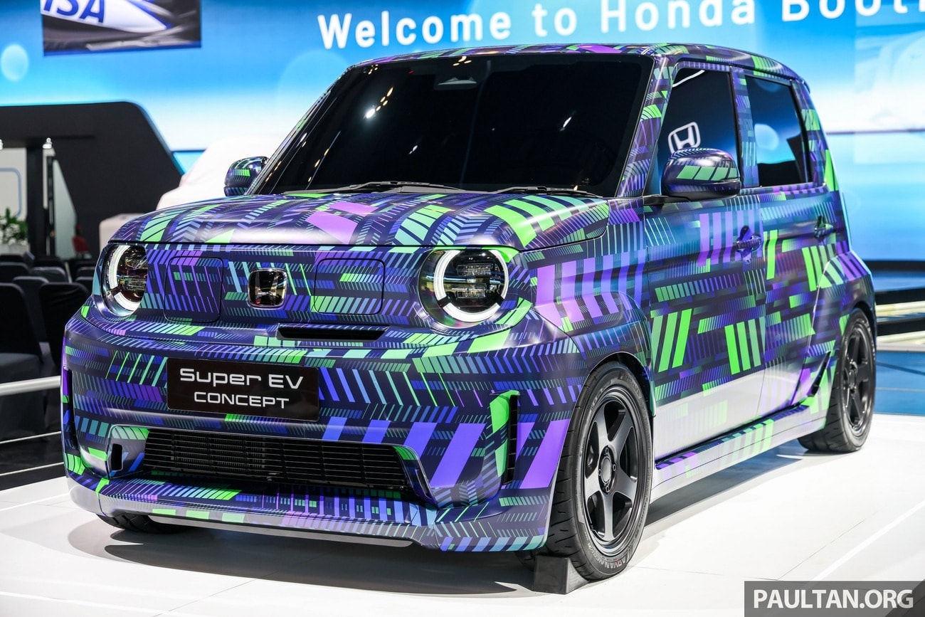 Bản Super EV Concept trưng bày tại triển lãm GIIAS 2025 - Ảnh: Paultan