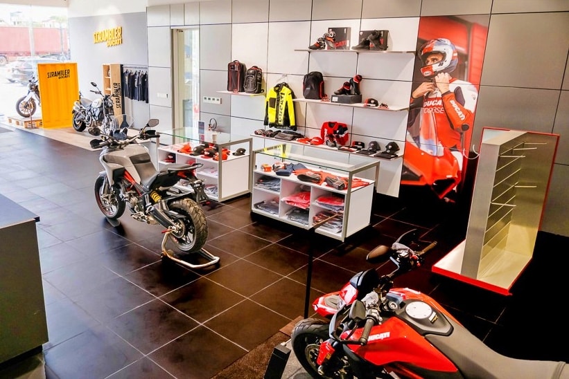 Showroom Ducati tại TP.HCM hiện vẫn đang duy trì để phục vụ nhu cầu sử dụng dịch vụ của khách hàng trước khi có nhà phân phối mới - Ảnh: Motosaigon