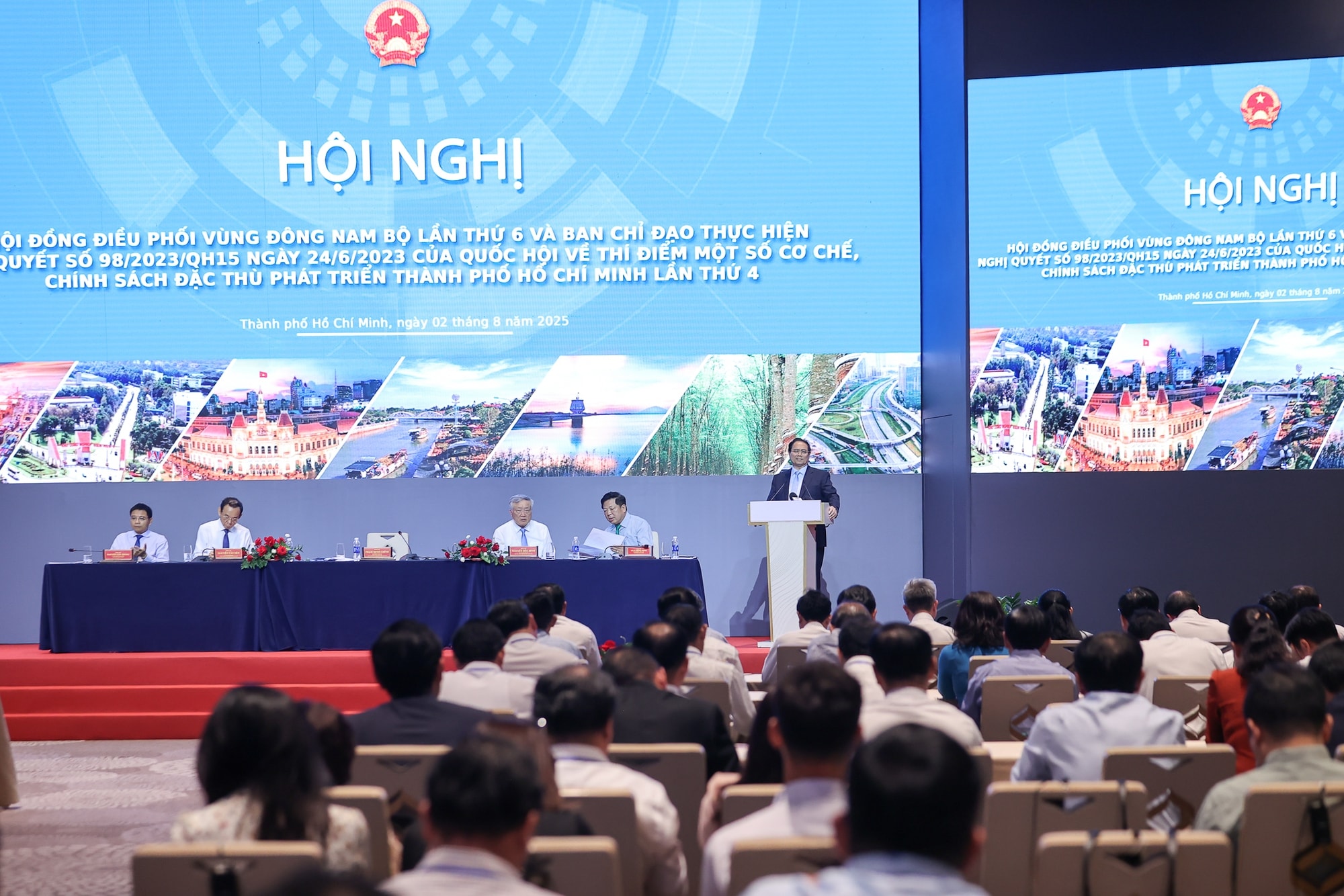 Thủ tướng: TPHCM và Đông Nam Bộ đều có không gian phát triển mới, cần hành động quyết liệt hơn để kiến tạo phát triển- Ảnh 7. Thủ tướng: TPHCM và Đông Nam Bộ đều có không gian phát triển mới, cần hành động quyết liệt hơn để kiến tạo phát triển- Ảnh 7.