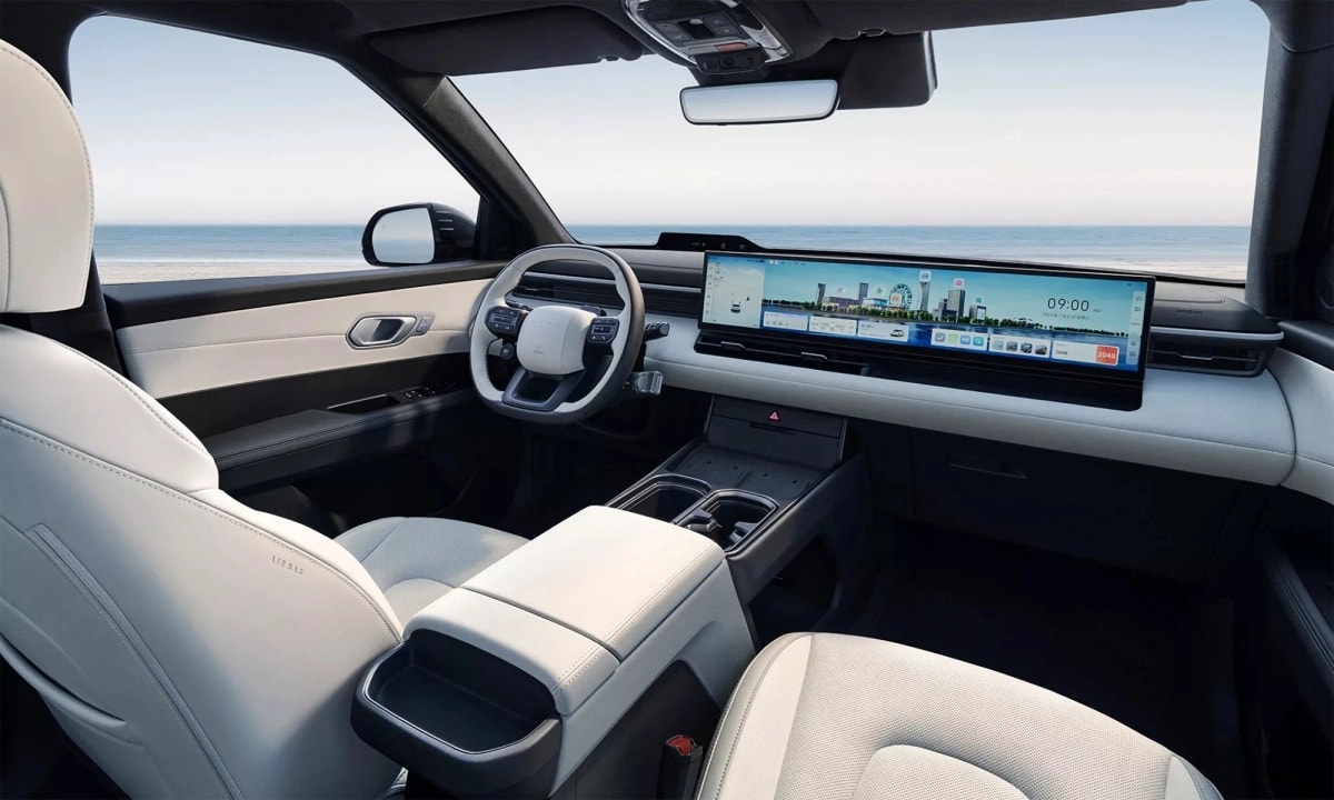 Thiết kế khoang lái của Hyundai Elexio.