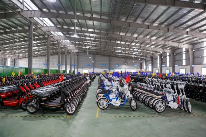 Nhà máy sản xuất xe điện đầu tiên tại Việt Nam | Báo Sài Gòn Đầu Tư Tài Chính
