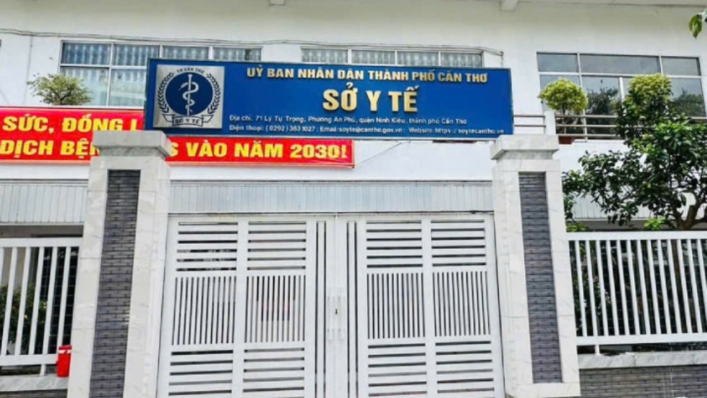Sở Y tế TP Cần Thơ. Ảnh: Phong Linh.
