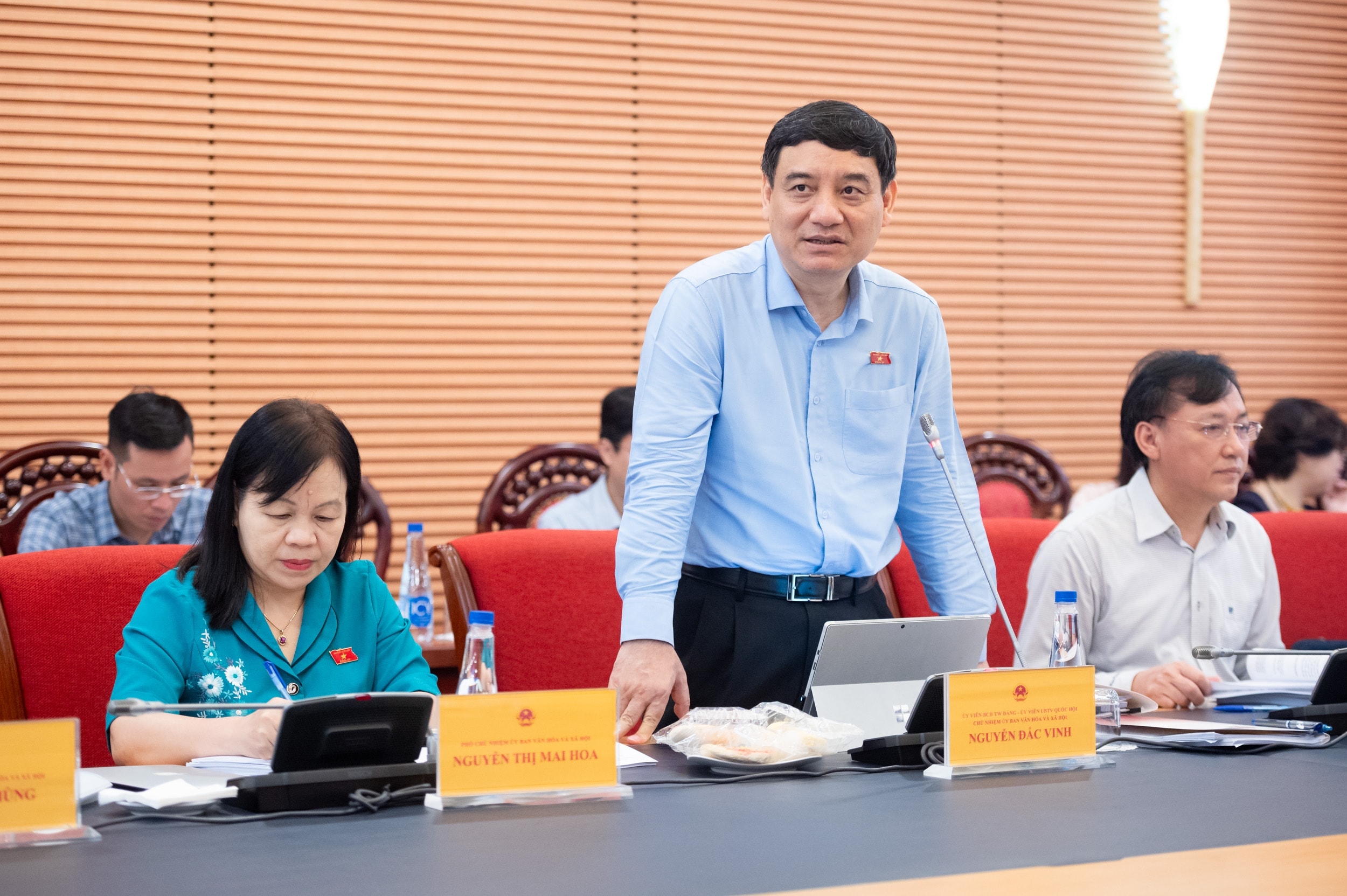 Z61_3498 - Chủ nhiệm Ủy ban Văn hóa và Xã hội của Quốc hội Nguyễn Đắc Vinh
