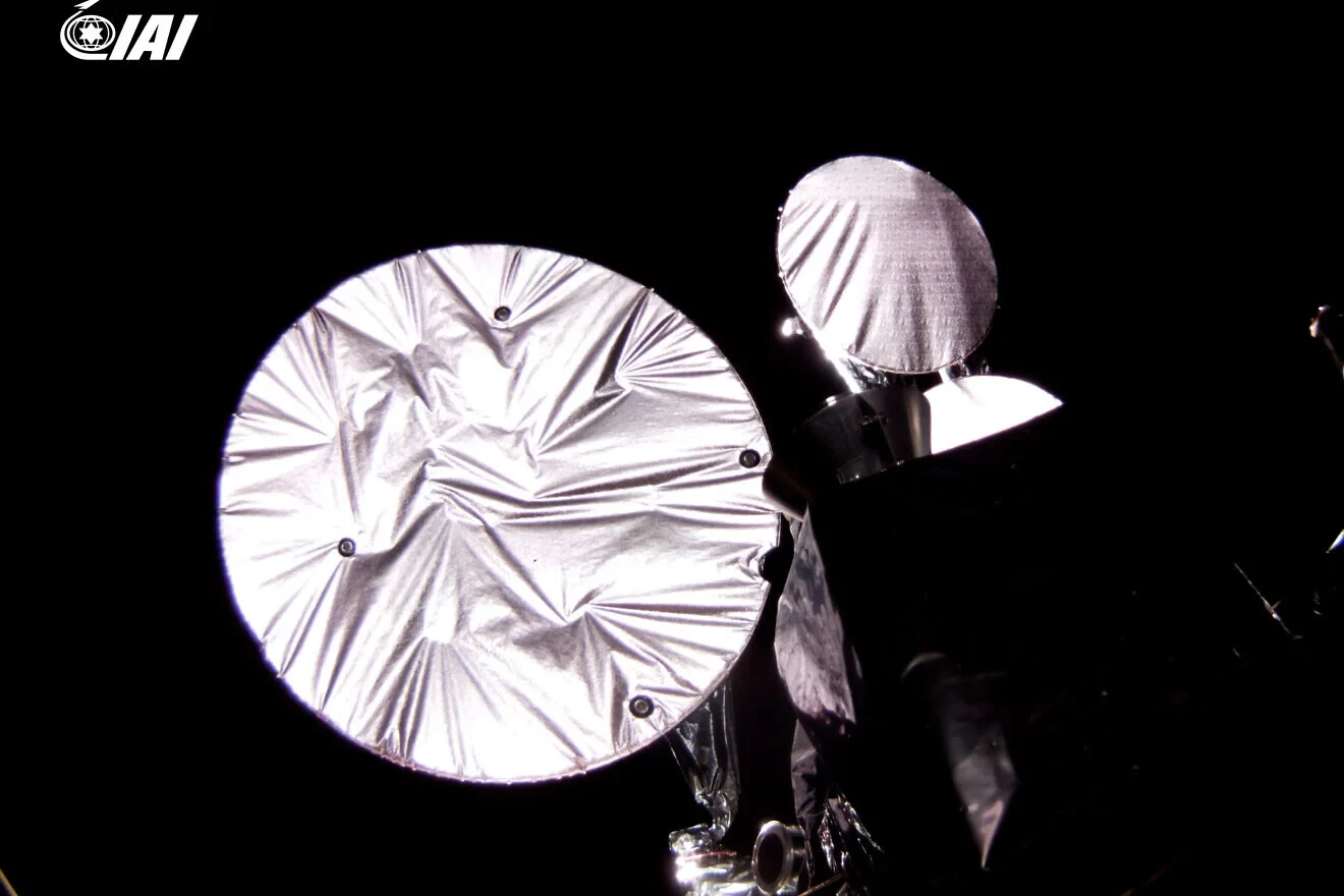 Vệ tinh thông tin liên lạc Dror-1. Ảnh: IAI.