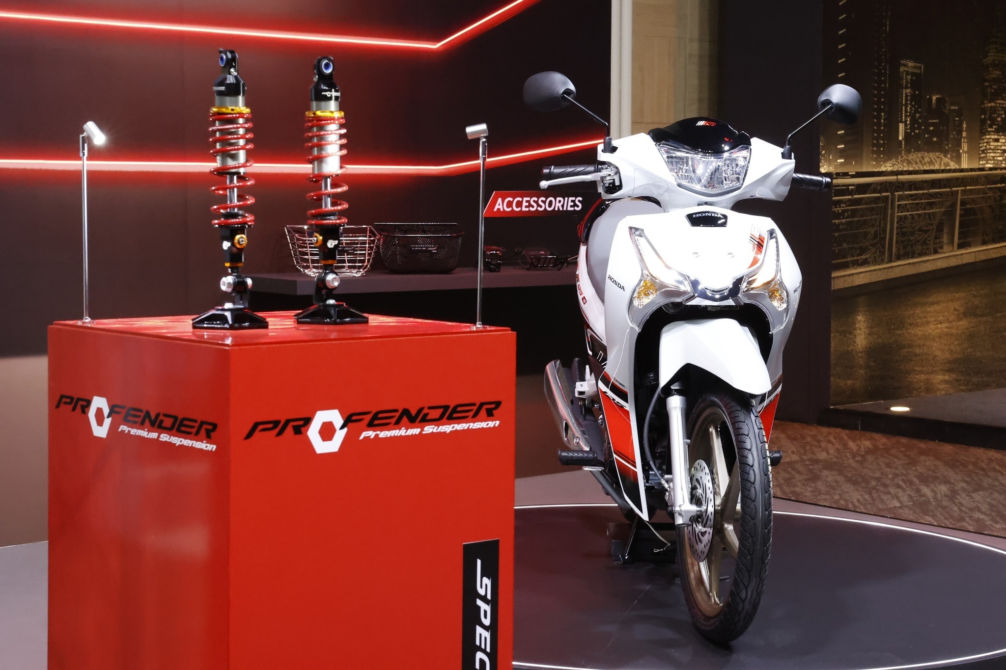 Xe có ngoại hình thể thao và trẻ trung.