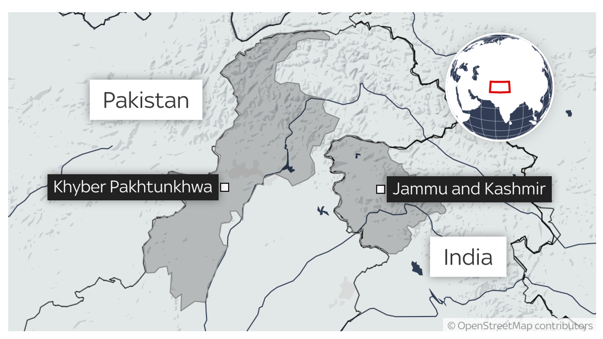 Một số vùng phía bắc Pakistan và Ấn Độ đã bị lũ lụt tàn phá nặng nề.
