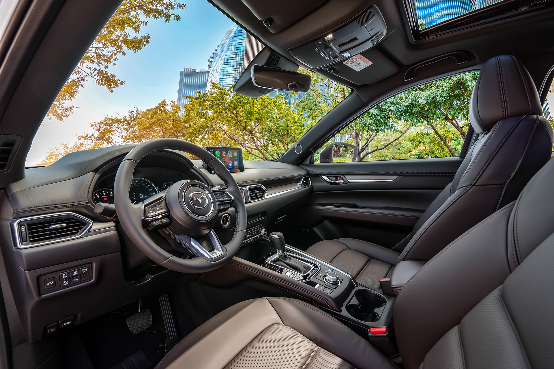 Không gian nội thất của Mazda CX-5 - Ảnh: Thaco Auto