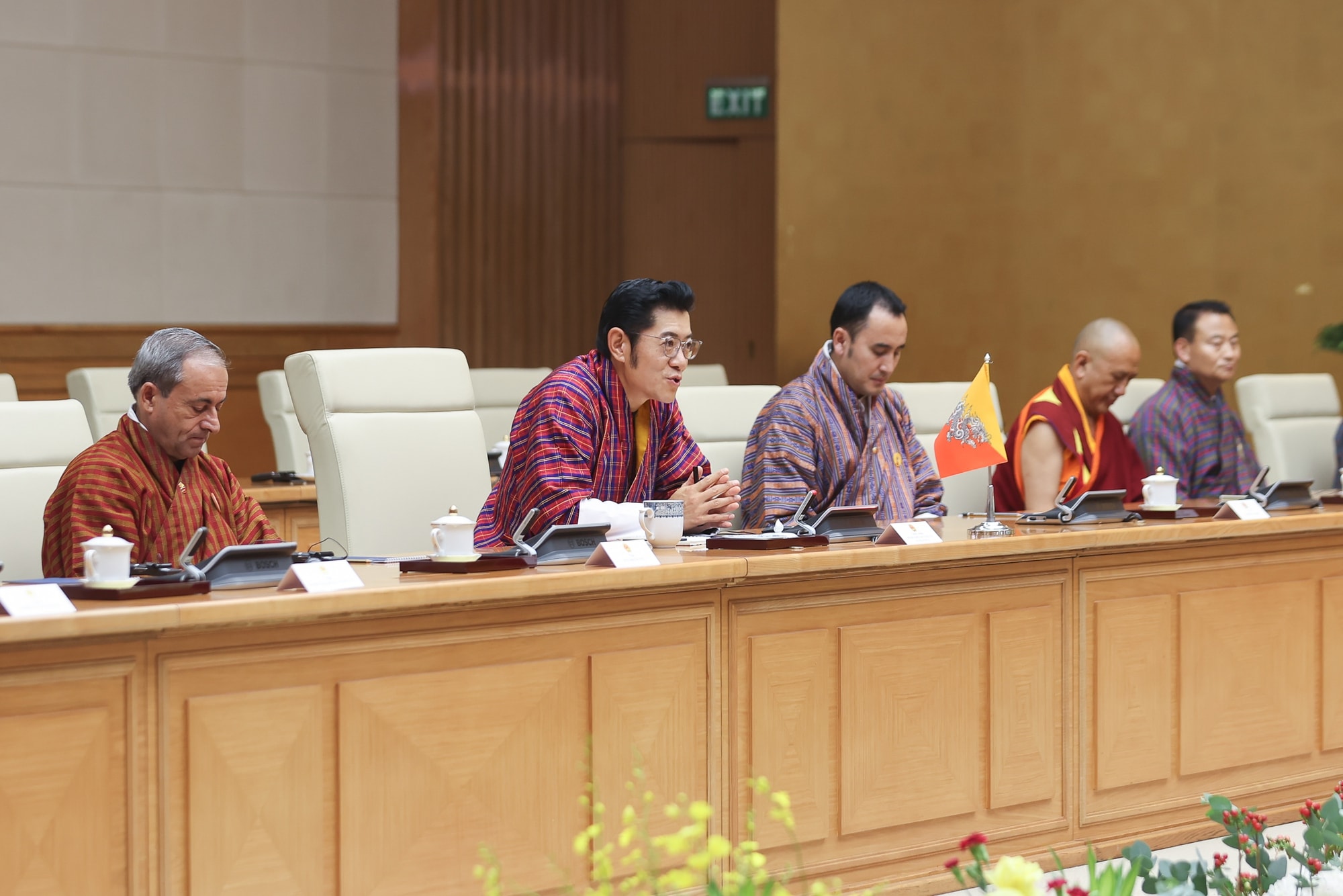Thủ tướng Phạm Minh Chính hội kiến Quốc vương Bhutan- Ảnh 5.