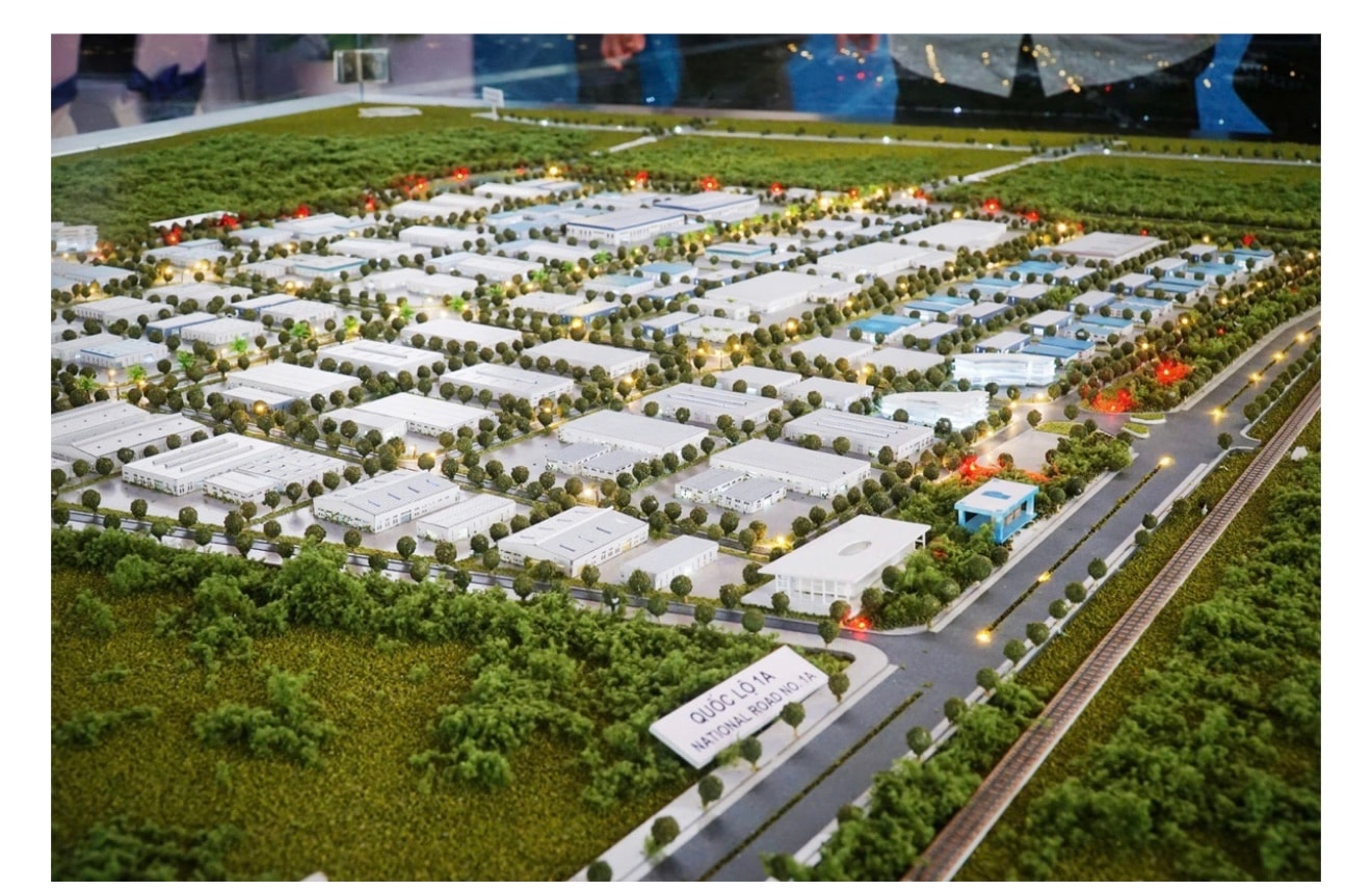 Phối cảnh khu công nghiệp Dốc Đá Trắng_PV