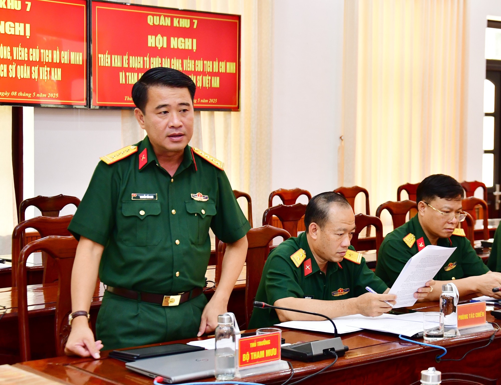 Bổ nhiệm Phó Tư lệnh Quân khu 7- Ảnh 1. Bổ nhiệm Phó Tư lệnh Quân khu 7- Ảnh 1.