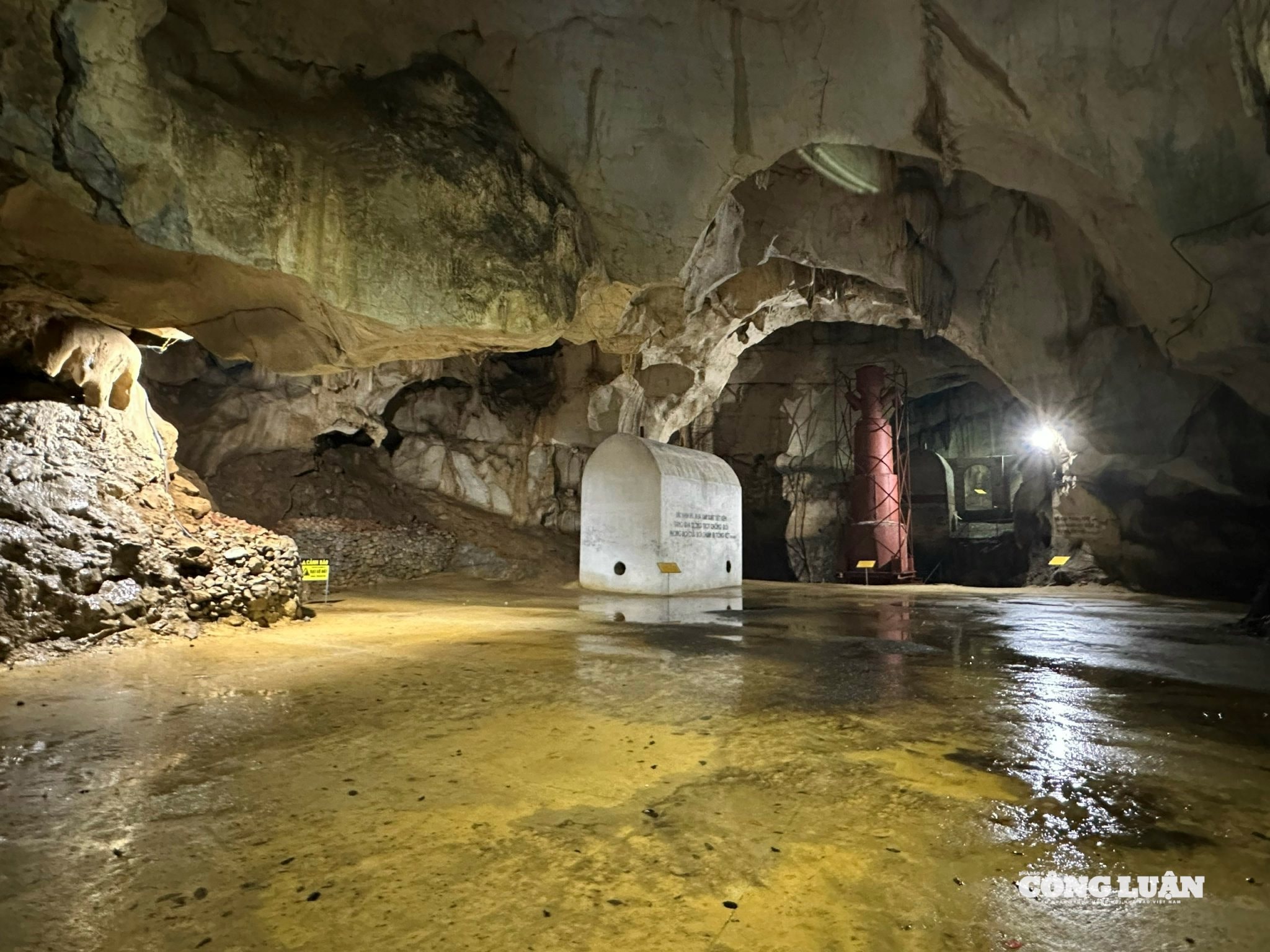 Các công trình của Lò cao đã được tu sửa nhưng vẫn giống 70 năm về trước.