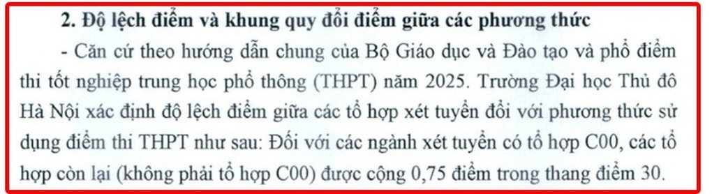 Thí sinh “ngã ngửa vì điểm chuẩn một đại học tăng 0,75 điểm khối C00 - 3