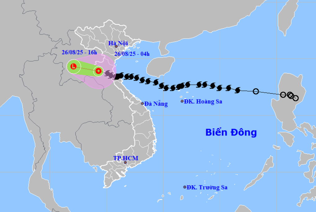 Bão Kajiki suy yếu thành áp thấp nhiệt đới - 1