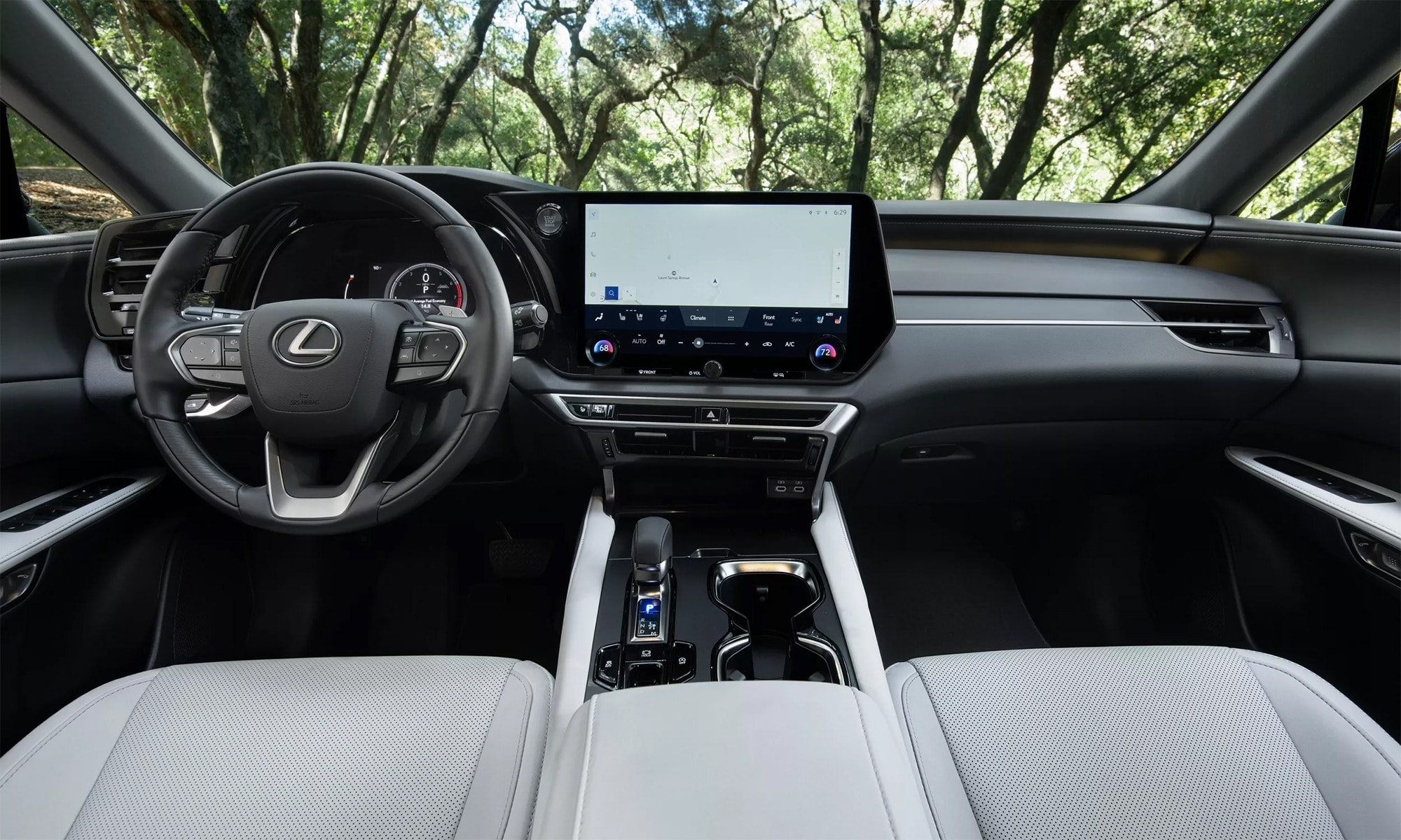 Thiết kế khoang lái của Lexus RX 2026 - Ảnh: Lexus