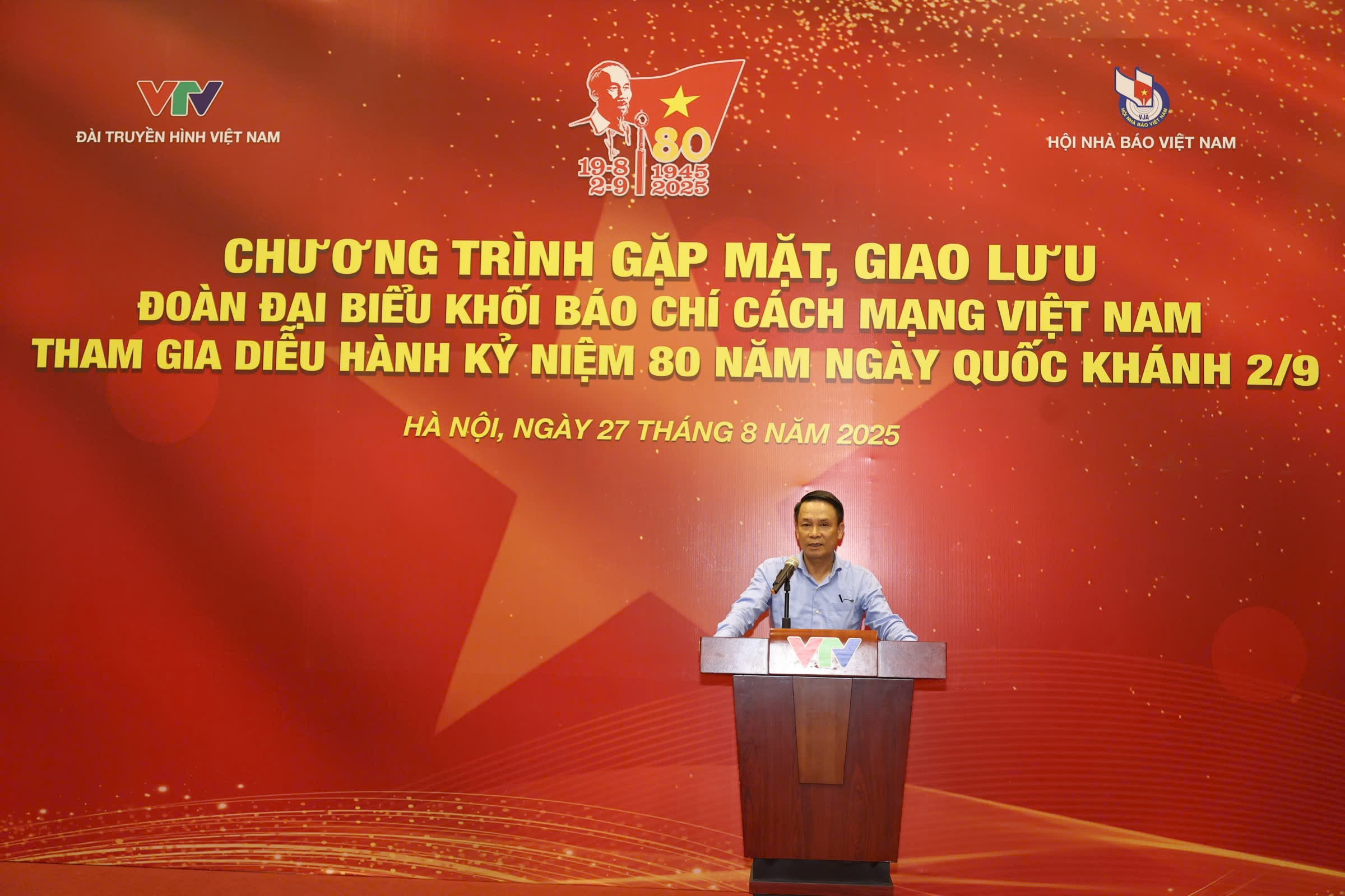 VTV tổ chức gặp mặt Khối Báo chí Cách mạng Việt Nam tham gia diễu hành kỷ niệm 80 năm Quốc khánh 2/9- Ảnh 4.
