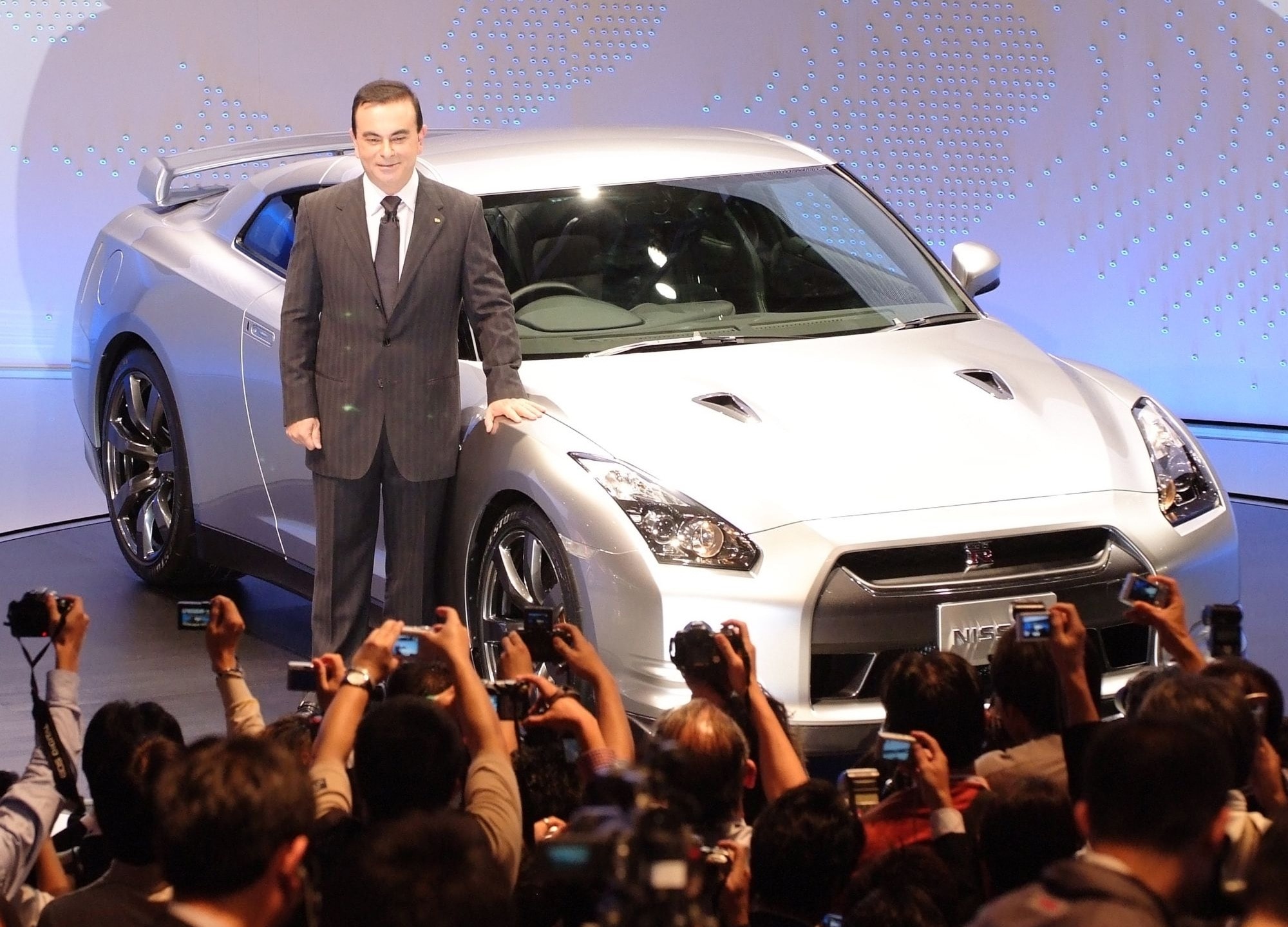 Nisan GT-R R35 lần đầu ra mắt tại triển lãm Tokyo Motor Show 2007 - Ảnh: Asahi