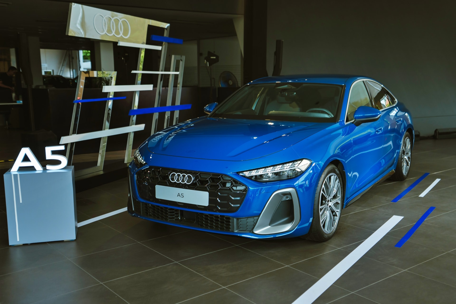 Mẫu sedan hạng sang Audi A5 hiện đã có mặt tại hệ thống đại lý chính hãng.