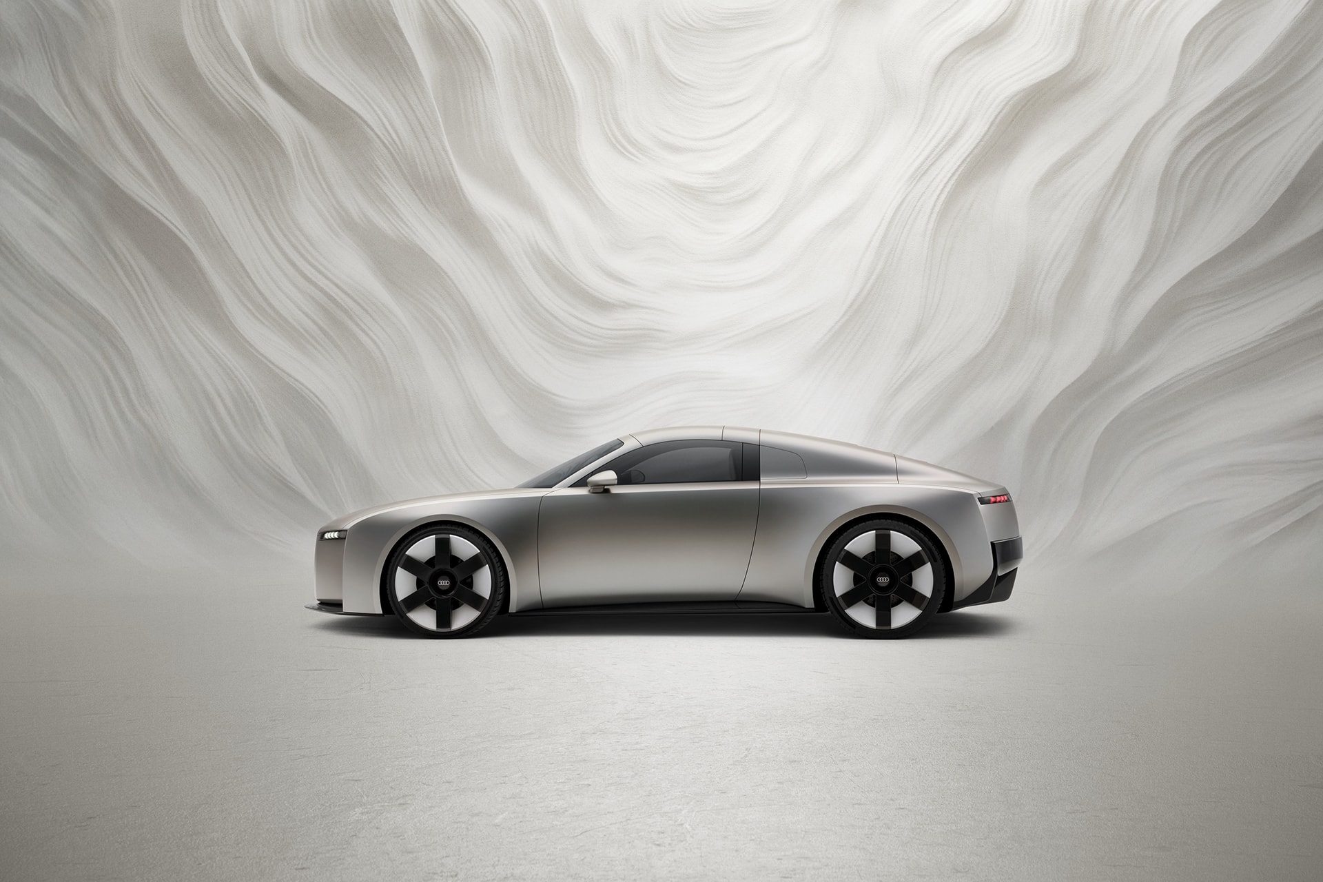 Ngoại thất Audi Concept C nhìn vào bên hông - Ảnh: Audi