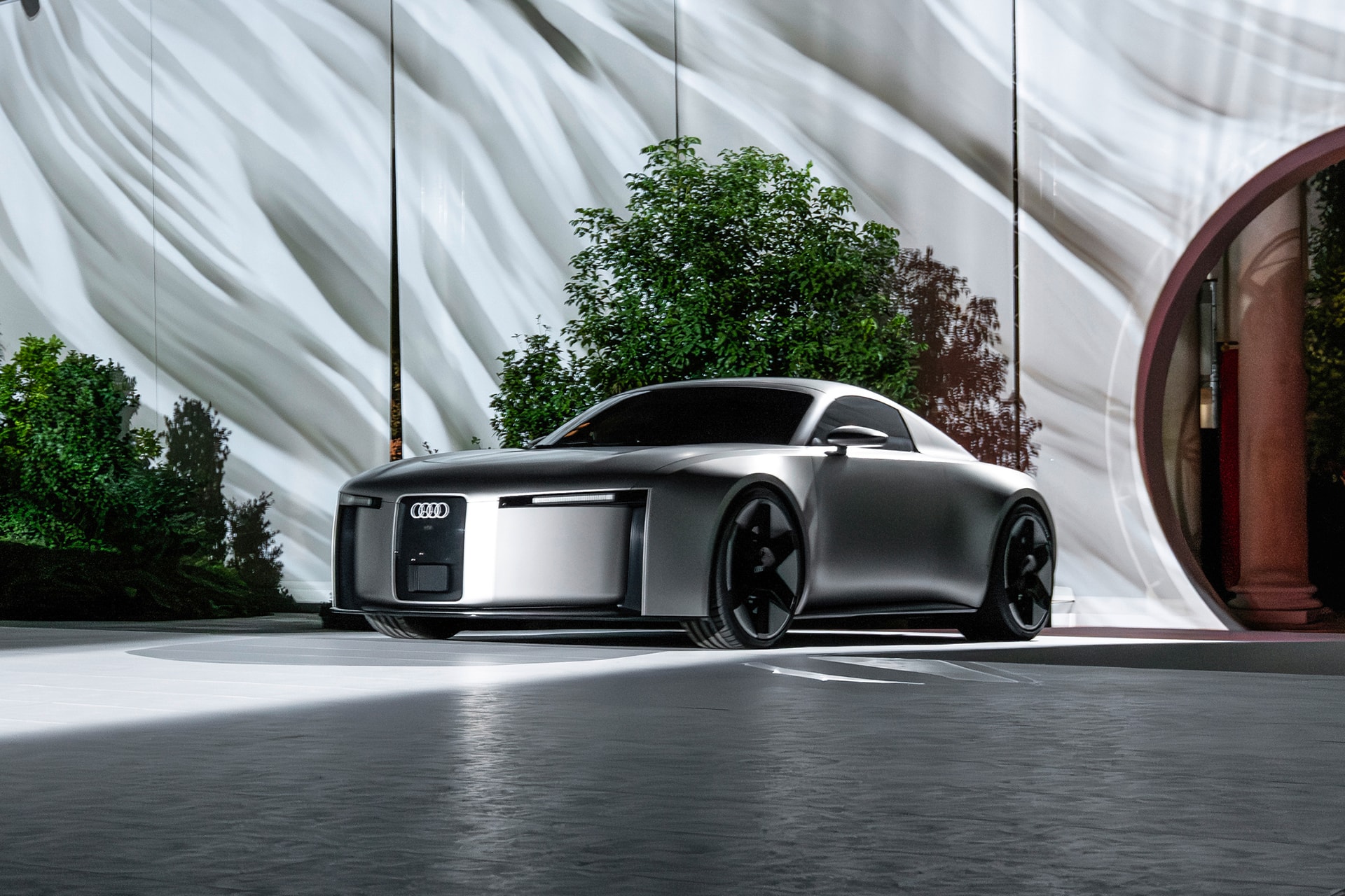 Thiết kế mới được định hình bởi khung xe thẳng đứng - Ảnh: Audi