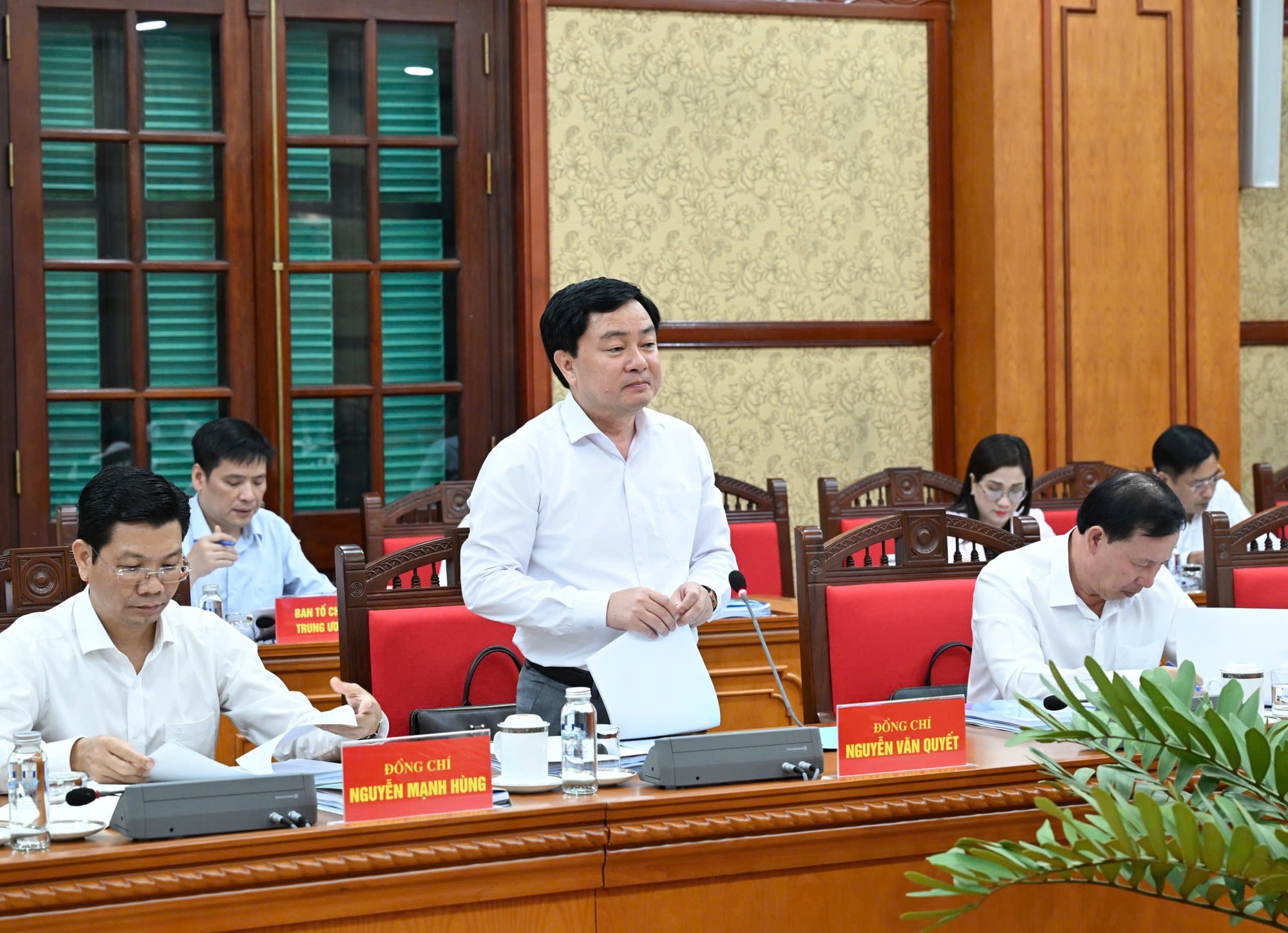 Bộ Chính trị cho ý kiến về công tác chuẩn bị Đại hội Đảng bộ hai tỉnh Tây Ninh và Tuyên Quang- Ảnh 2.