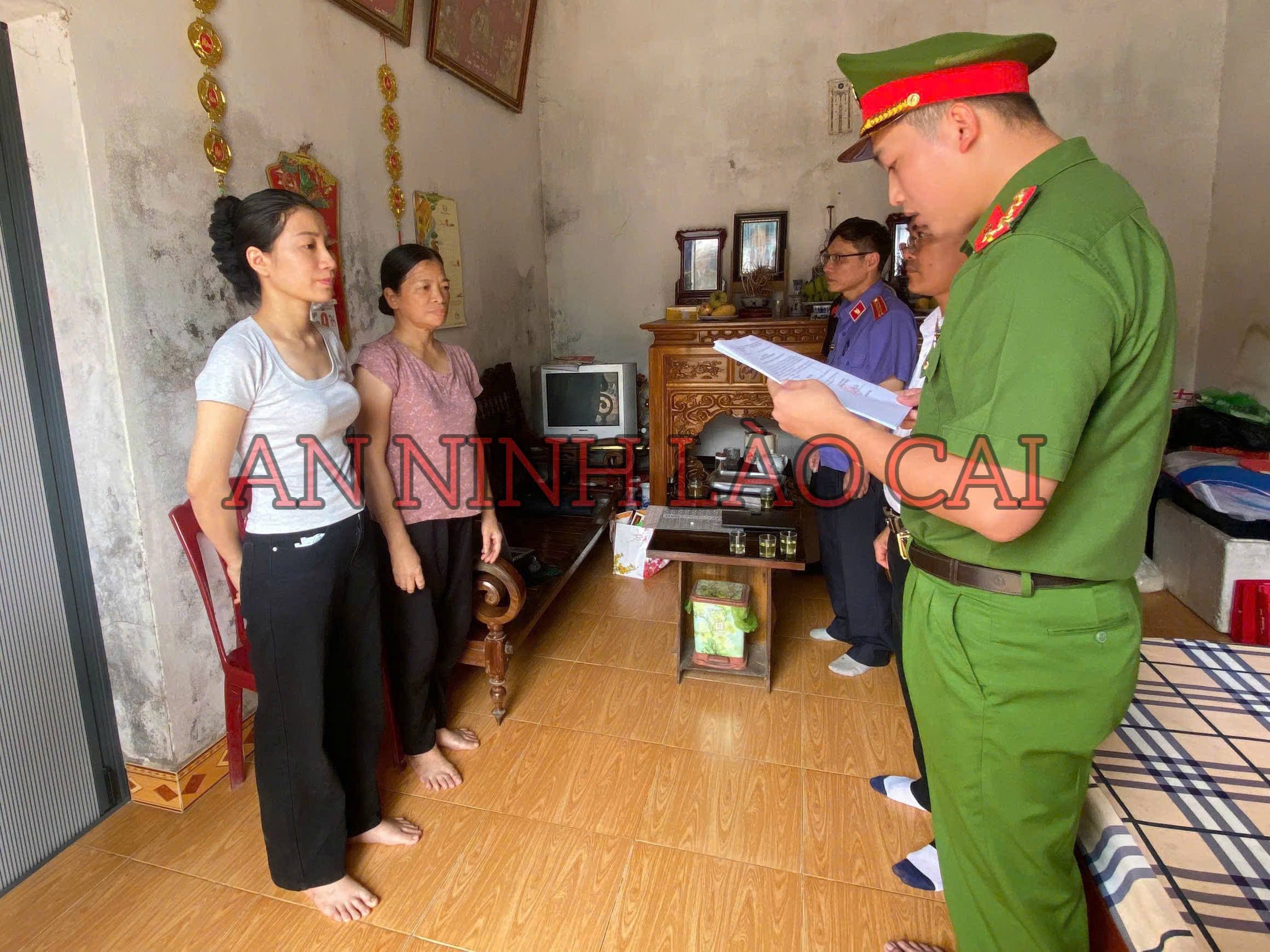 Cơ quan Cảnh sát điều tra Công an tỉnh Lào Cai khởi tố Vũ Thị Thu Huyền