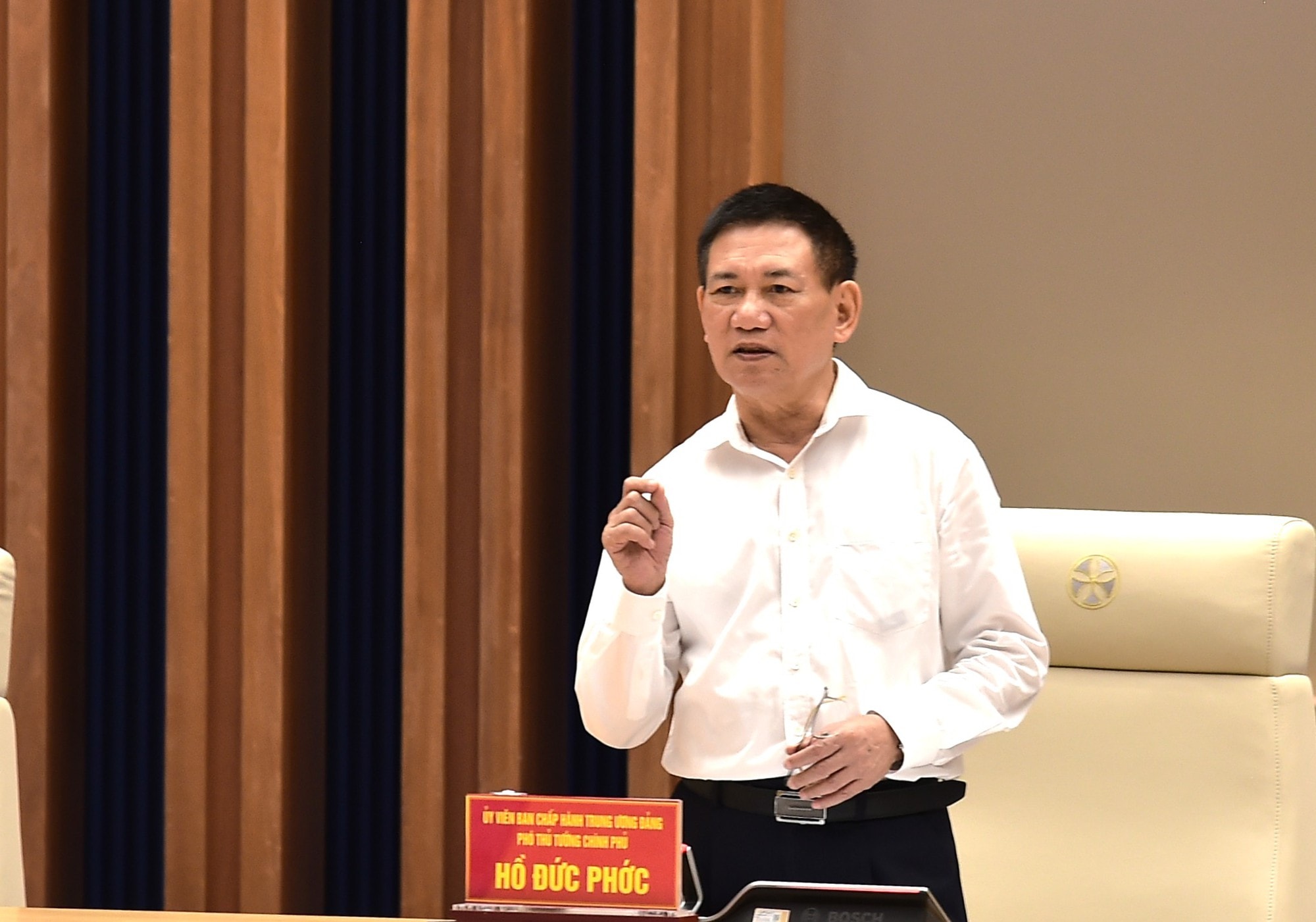 Phó Thủ tướng Hồ Đức Phớc làm việc với thành phố Hải Phòng- Ảnh 1.