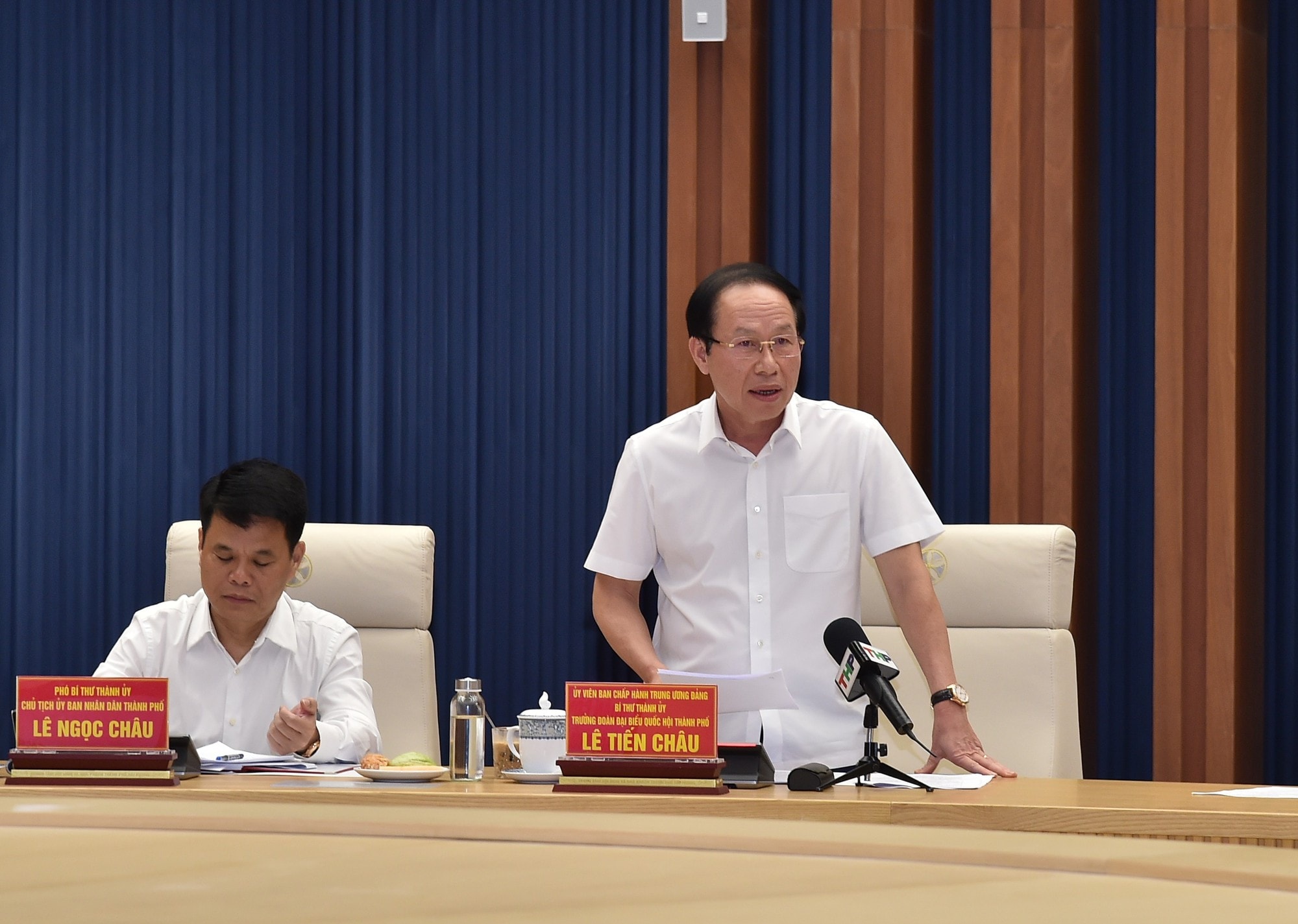 Phó Thủ tướng Hồ Đức Phớc làm việc với thành phố Hải Phòng- Ảnh 3.