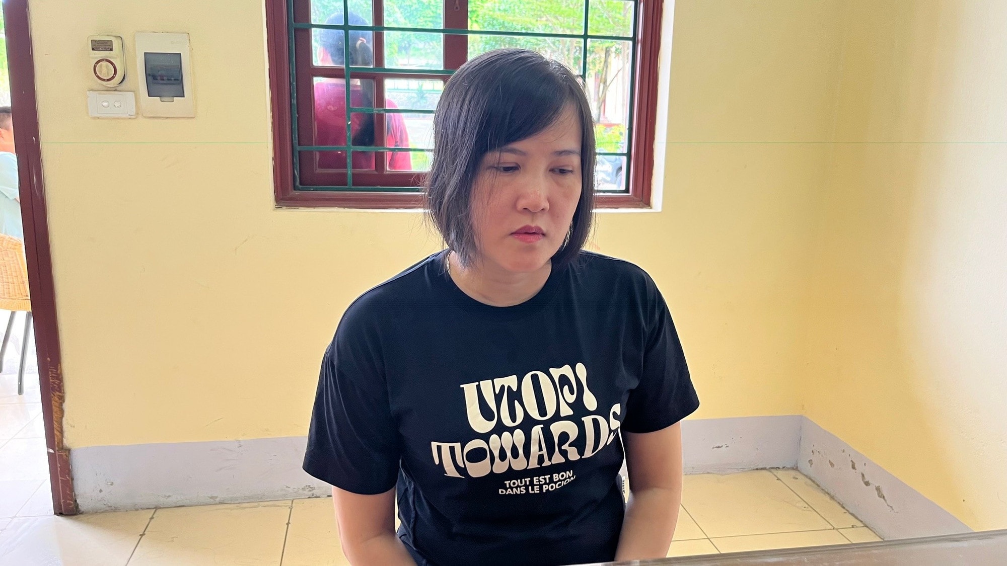 Đối tượng Hoàng Thị Thắm.