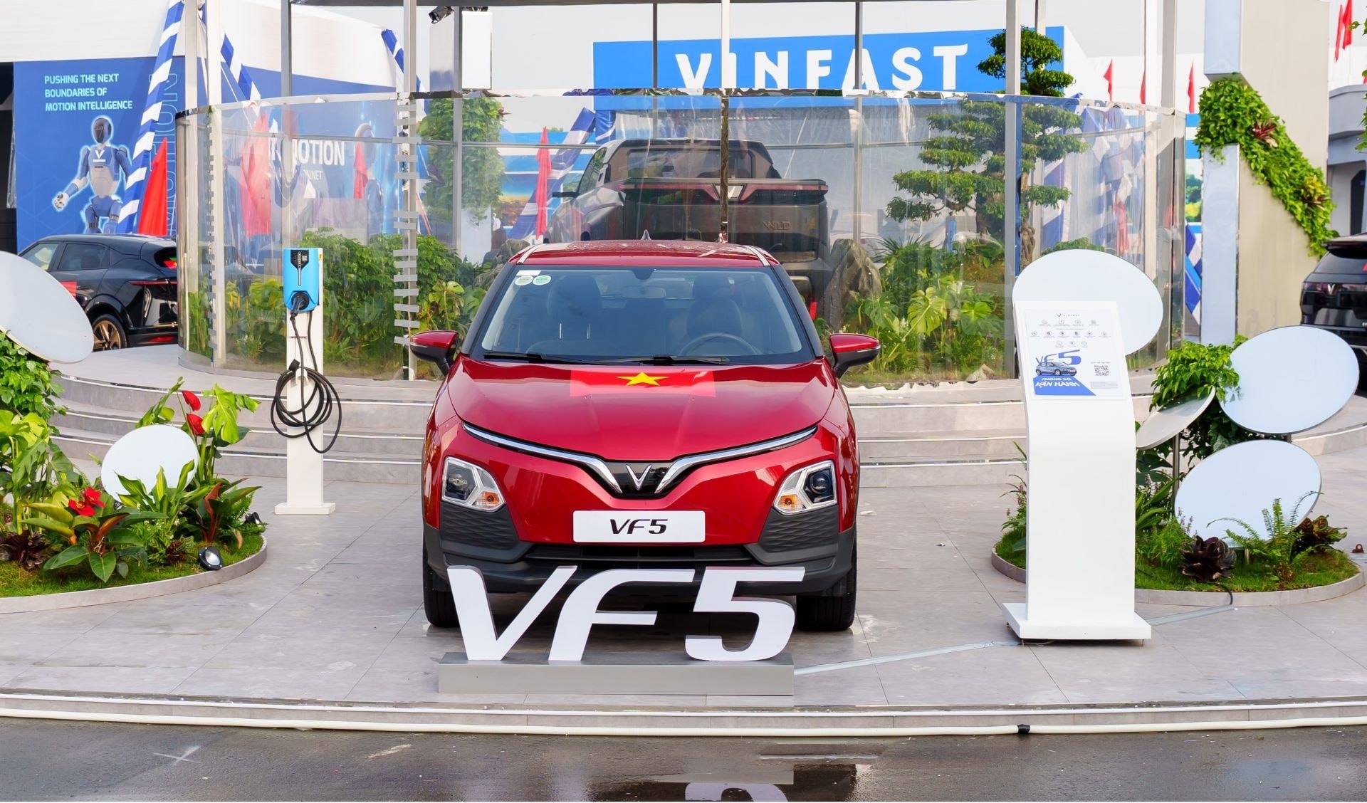 Mẫu xe điện gầm cao cỡ A VinFast VF 5 - Ảnh: VF