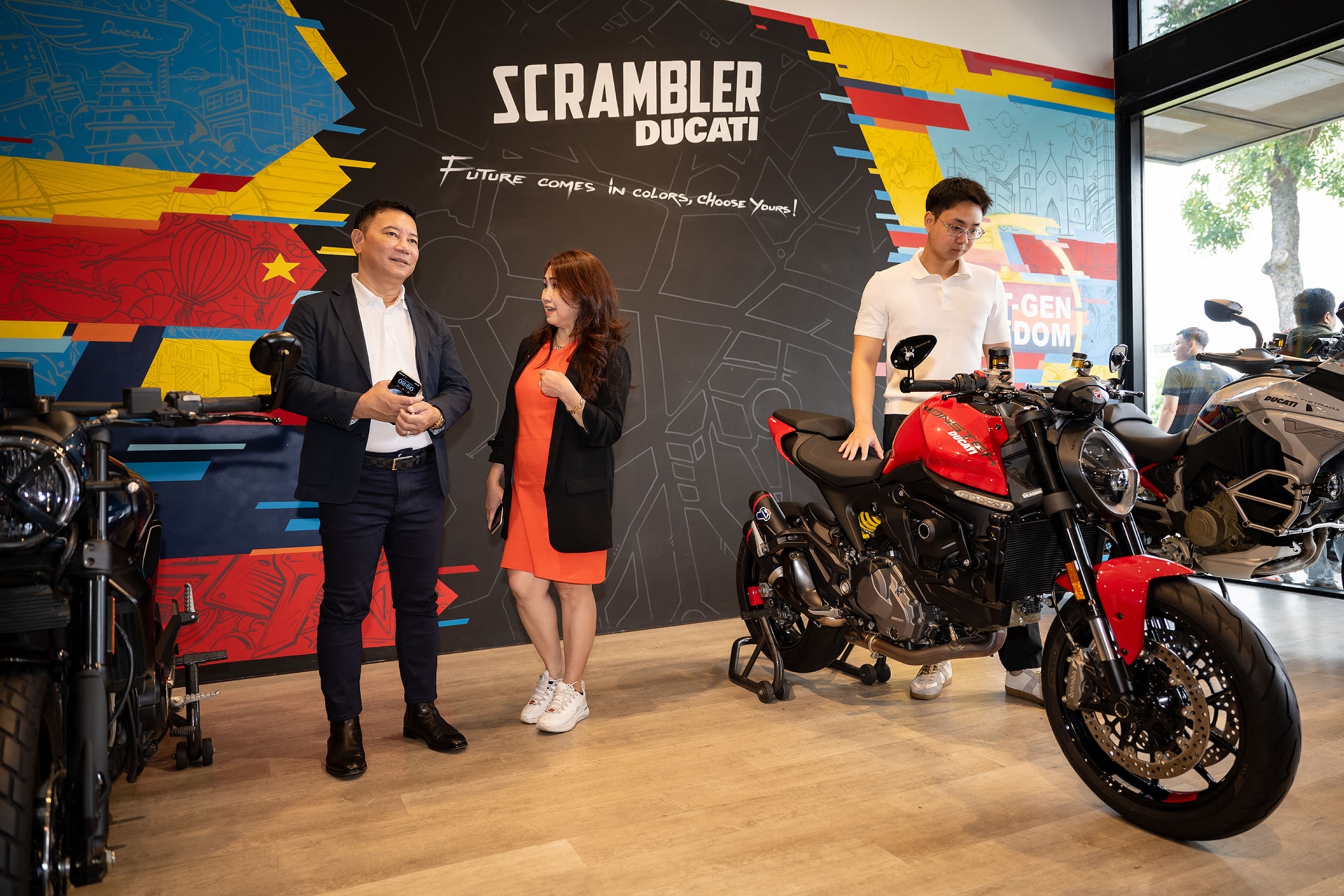 Nhà phân phối mới bắt đầu nhận đặt hàng Ducati từ ngày 15/9 - Ảnh: TAMS