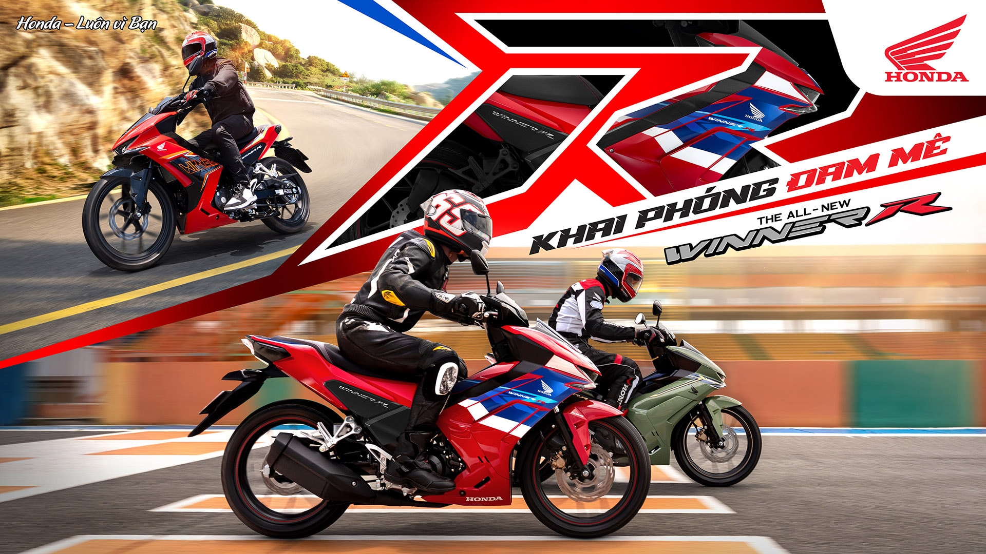 Giá để xuất Honda Winner R không thay đổi so với mẫu xe Winner X tiền nhiệm - Ảnh: HVN