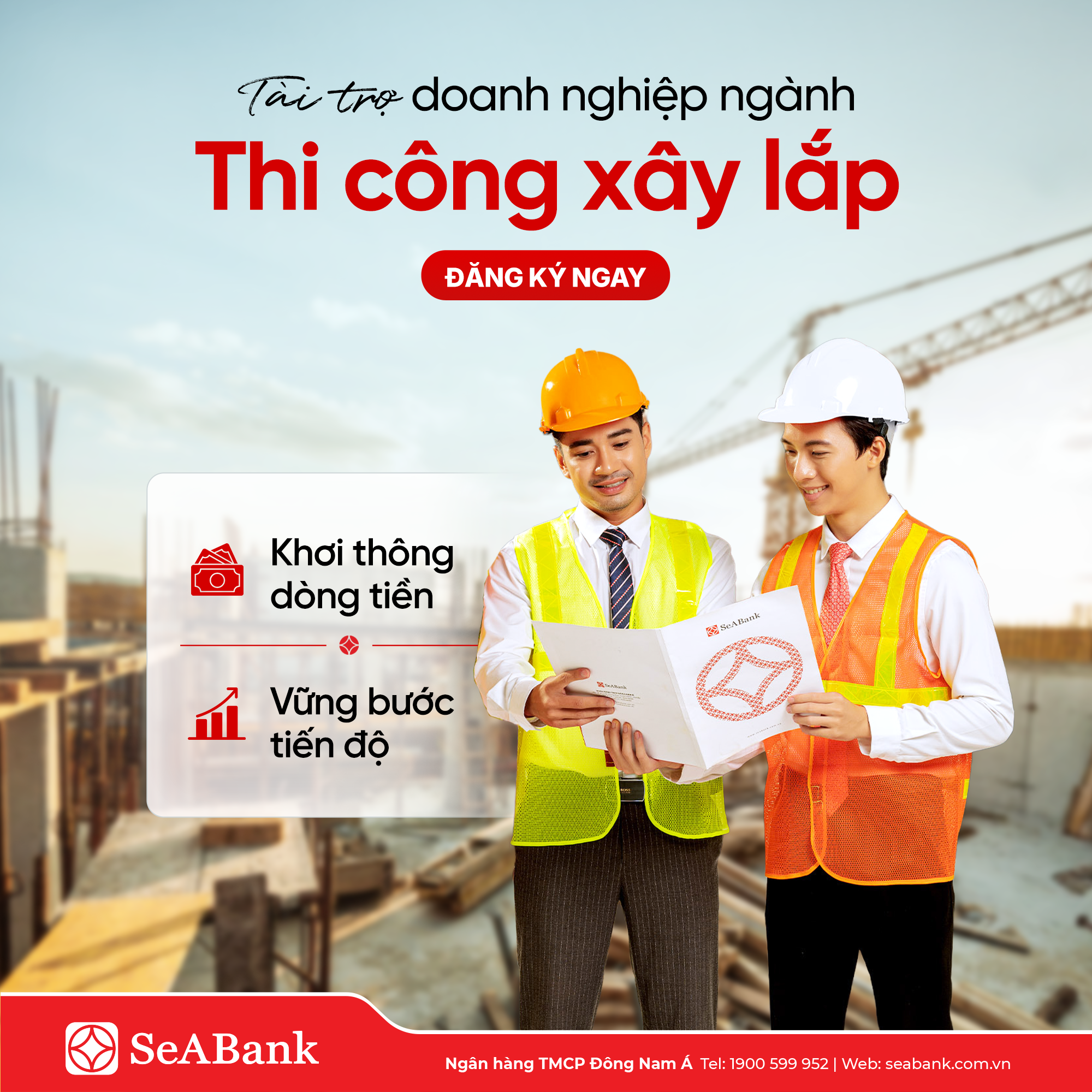 SeABank - Thi cong xay lap