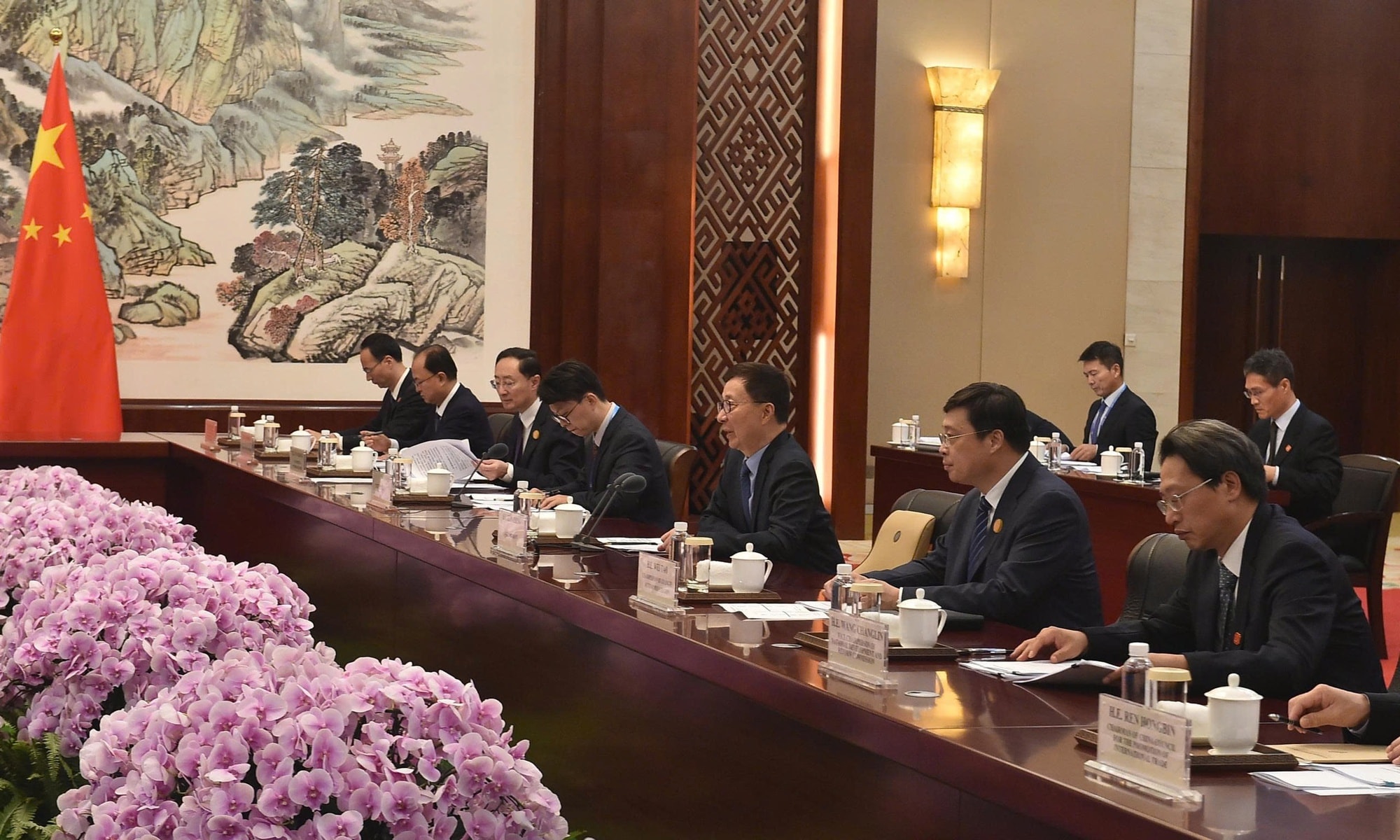 Phó Thủ tướng Mai Văn Chính hội kiến Phó Chủ tịch nước Trung Quốc- Ảnh 4.