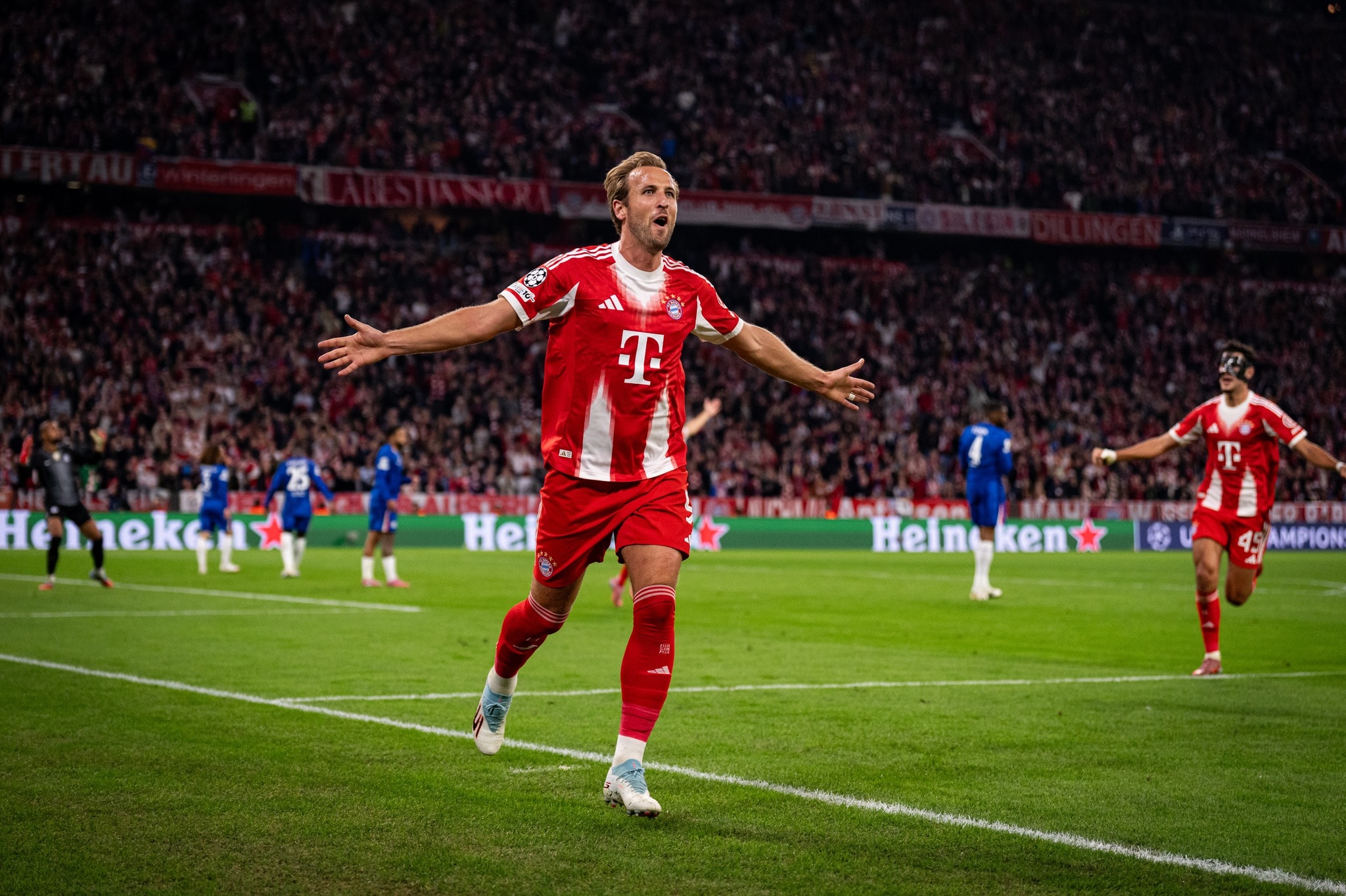 Bayern vs Chelsea vs Harry Kane