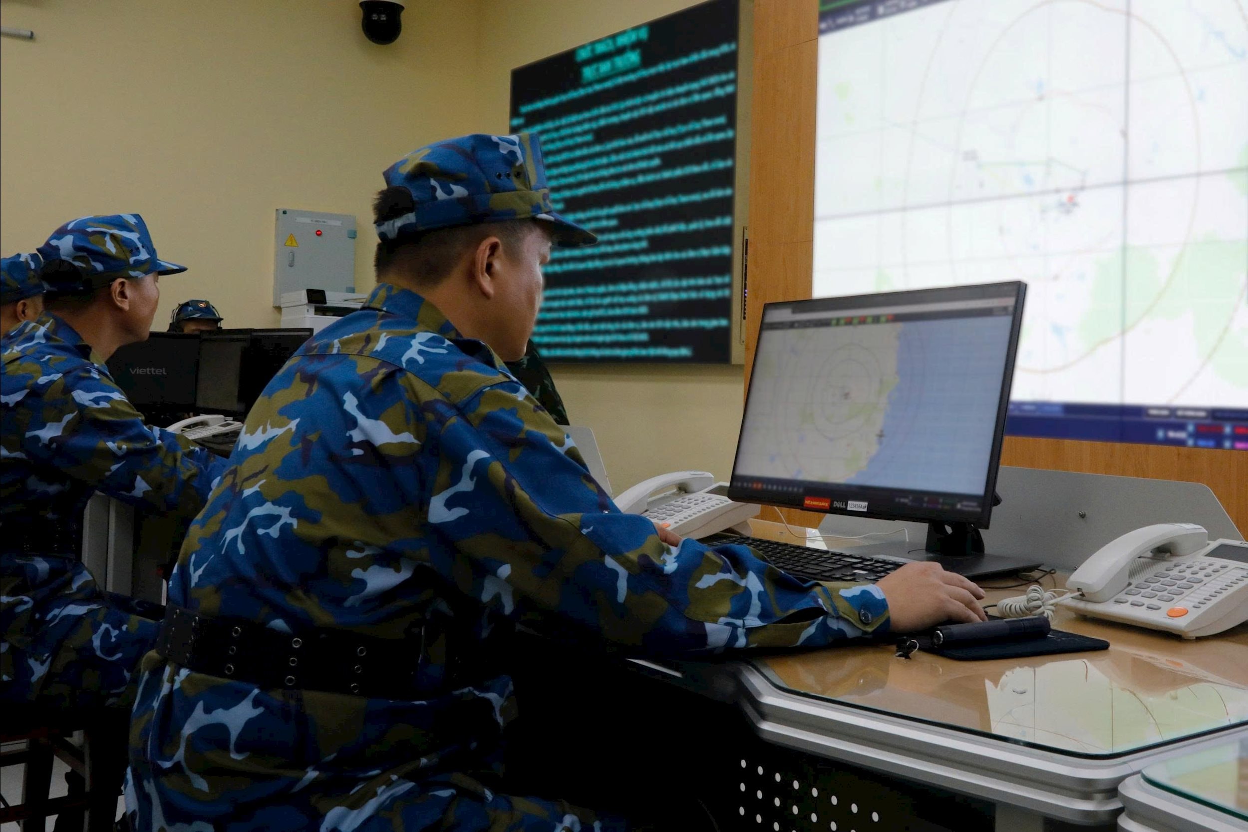 He thong VQ2 duoc ung dung tham gia dien tap kip chien dau so chi huy trung doan ten lua phong khong (1)