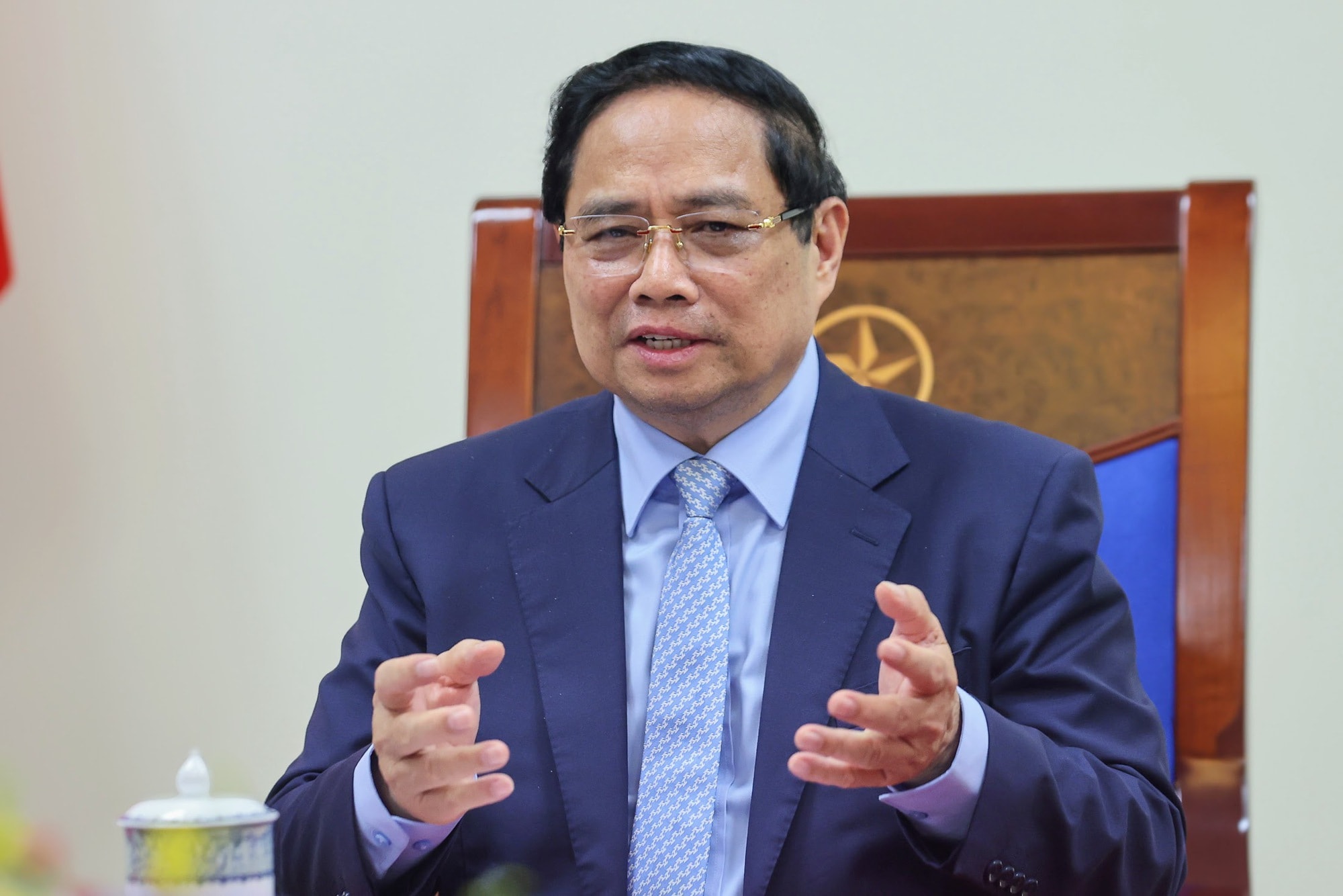 Thủ tướng Phạm Minh Chính điện đàm với Thủ tướng Đức- Ảnh 3. Thủ tướng Phạm Minh Chính điện đàm với Thủ tướng Đức- Ảnh 3.