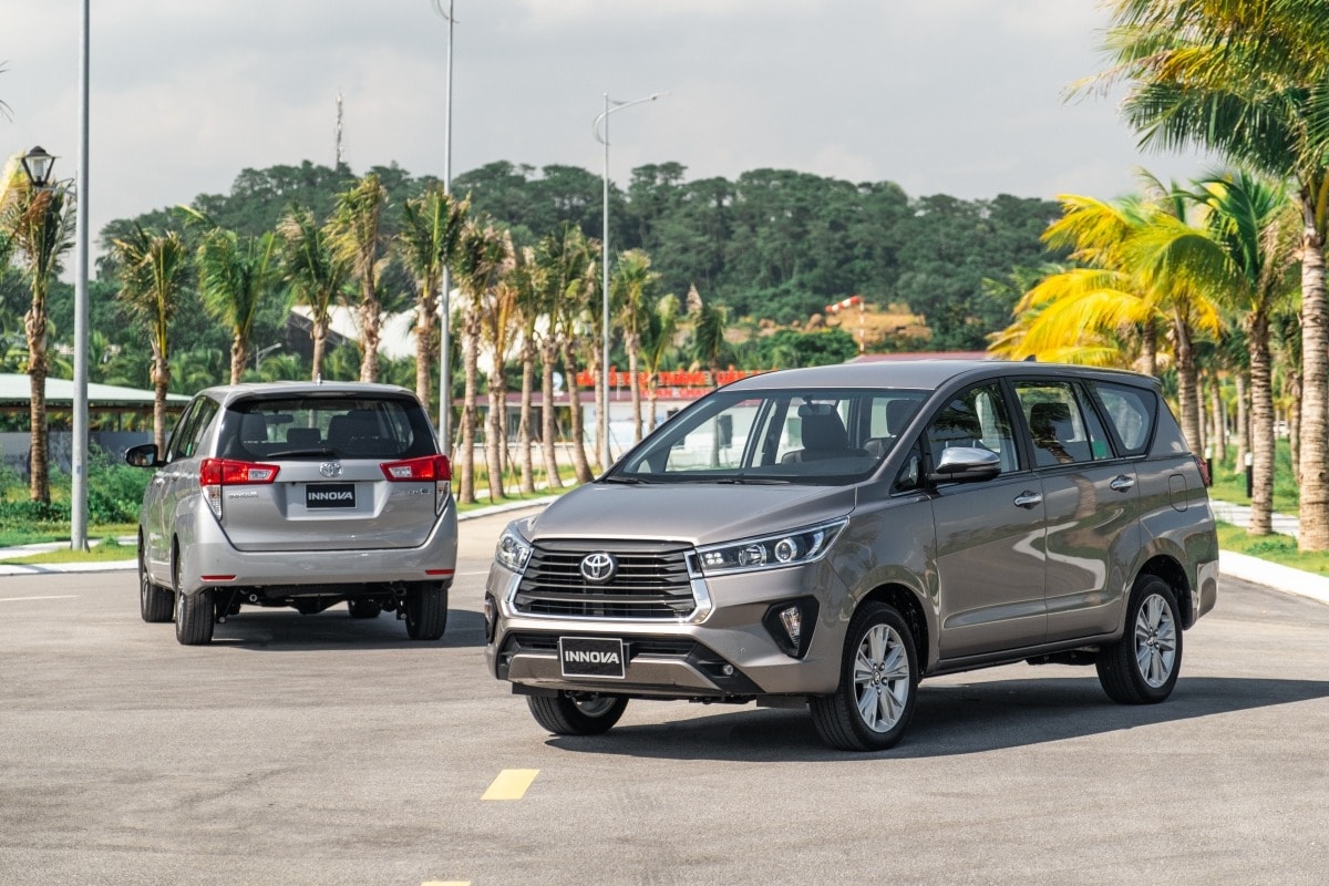 Toyota Innova đã hoàn thành 