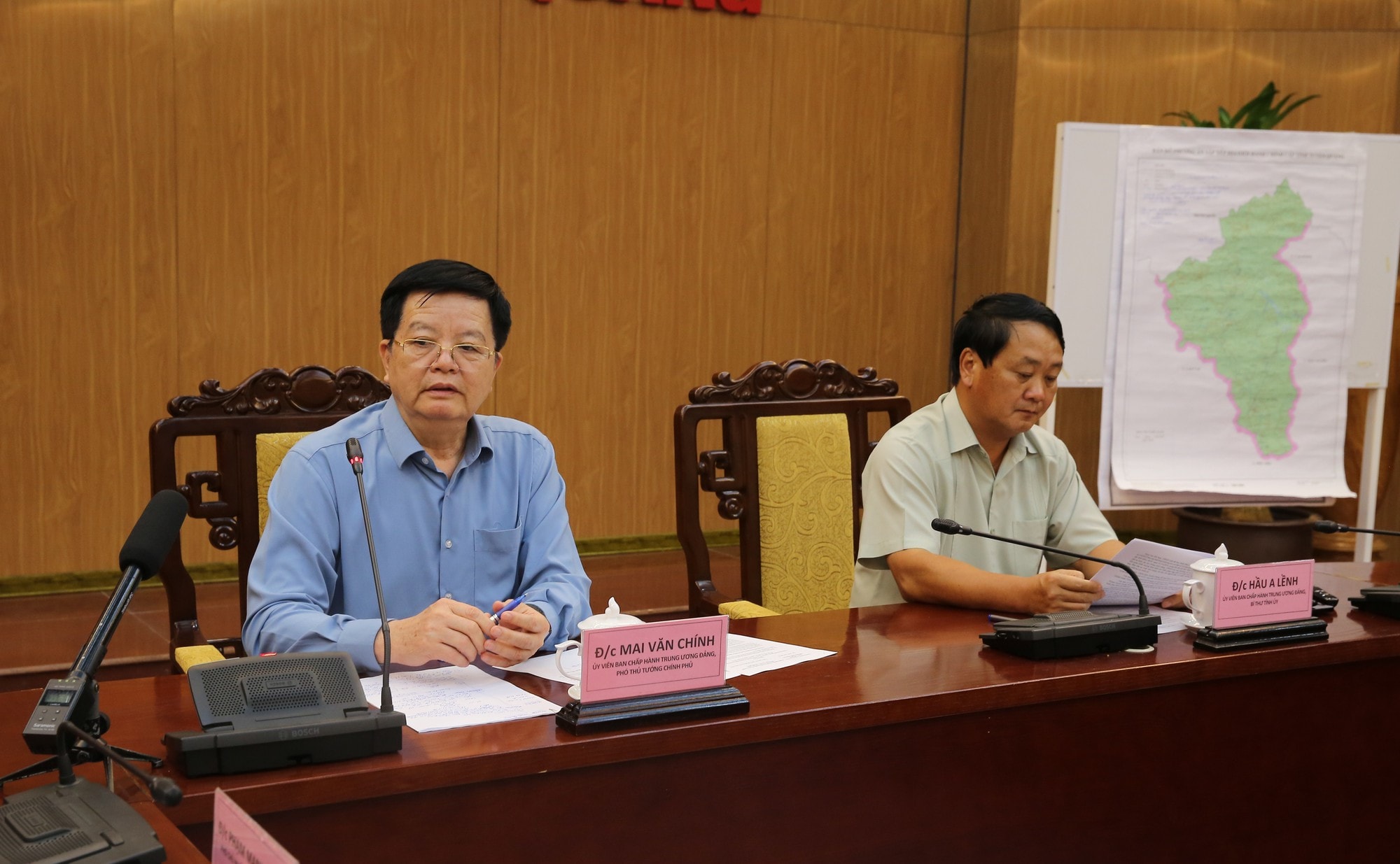 Phó Thủ tướng Mai Văn Chính kiểm tra công tác phòng, chống mưa lũ tại xã Chiêm Hóa, Tuyên Quang- Ảnh 5.