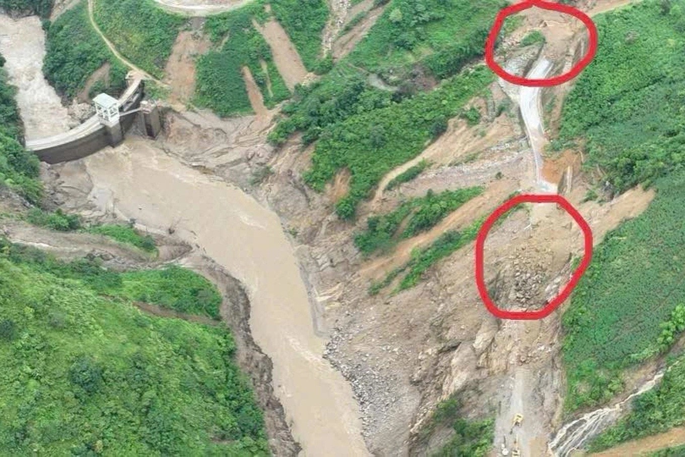 vị trí nghi mất tích