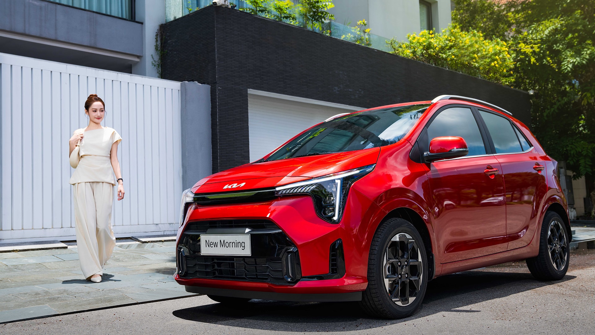 Thế hệ mới Kia Morning 2025 cũng nằm trong diện được ưu đãi tháng 10 - Ảnh: Thaco Auto