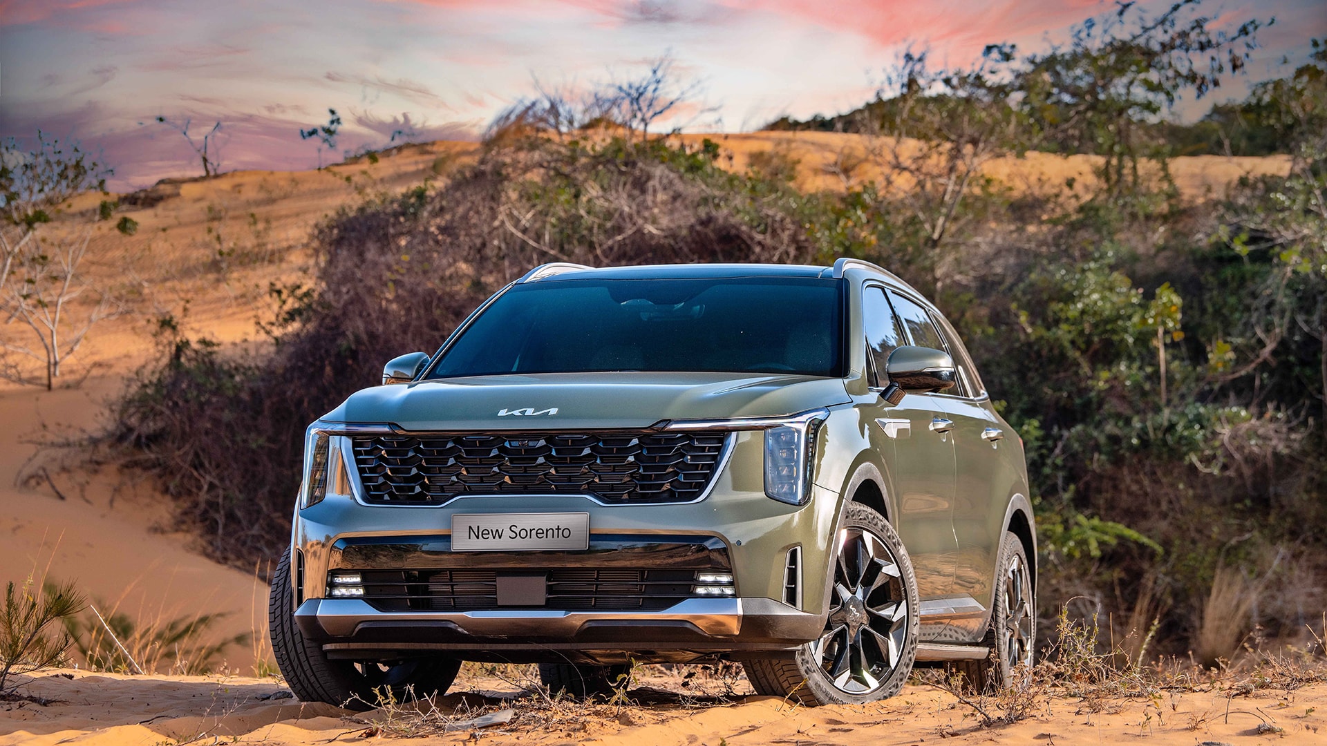 Mẫu SUV cỡ D nâng cấp Kia Sorento 2025 - Ảnh: Thaco Auto