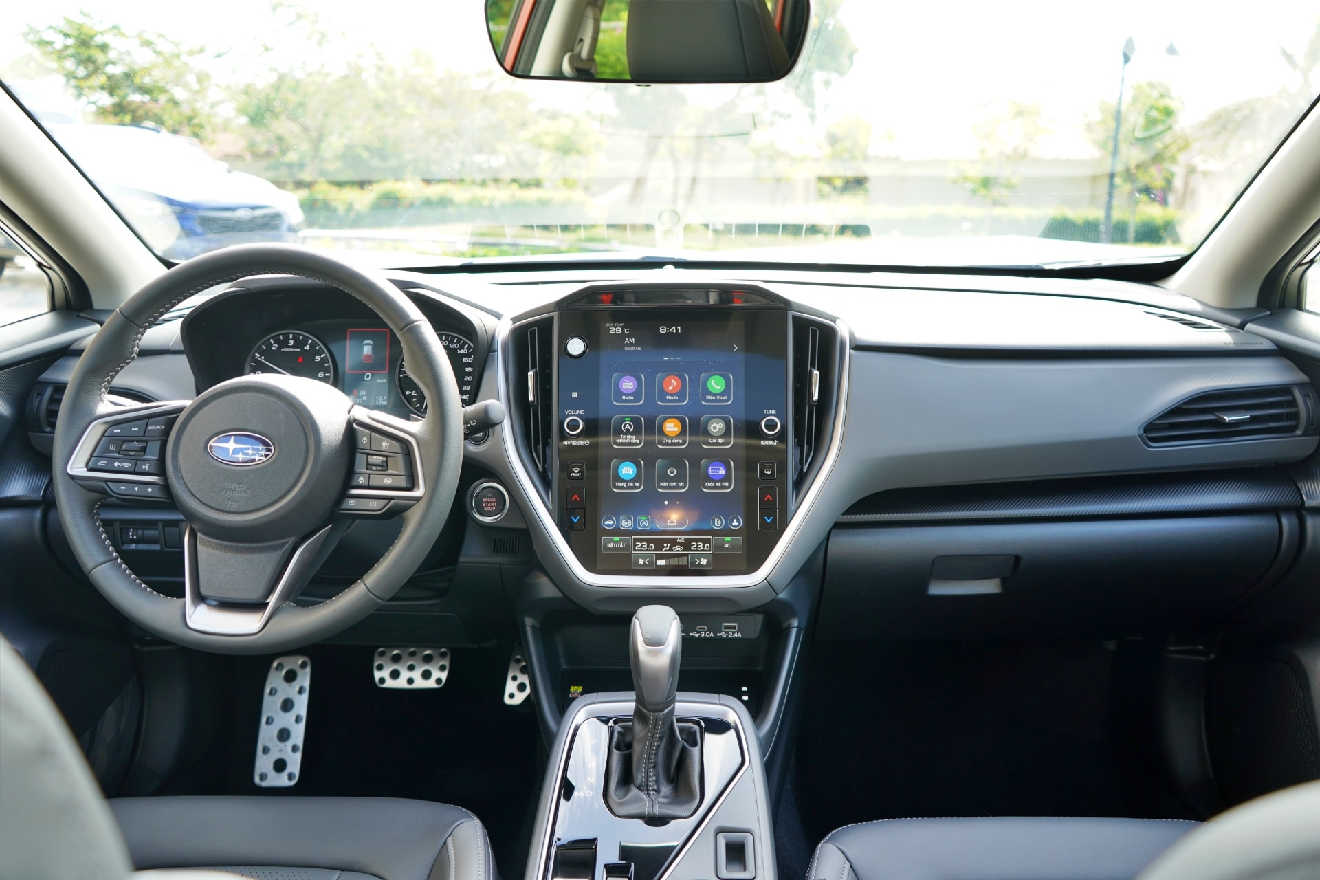 Mẫu xe được trang bị nhiều công nghệ tiên tiến của Subaru.