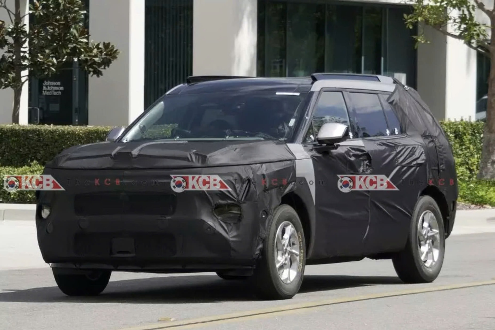 Hyundai Tucson 2027 lộ diện trên đường chạy thử tại Hàn Quốc - Ảnh: Korean Car Blog