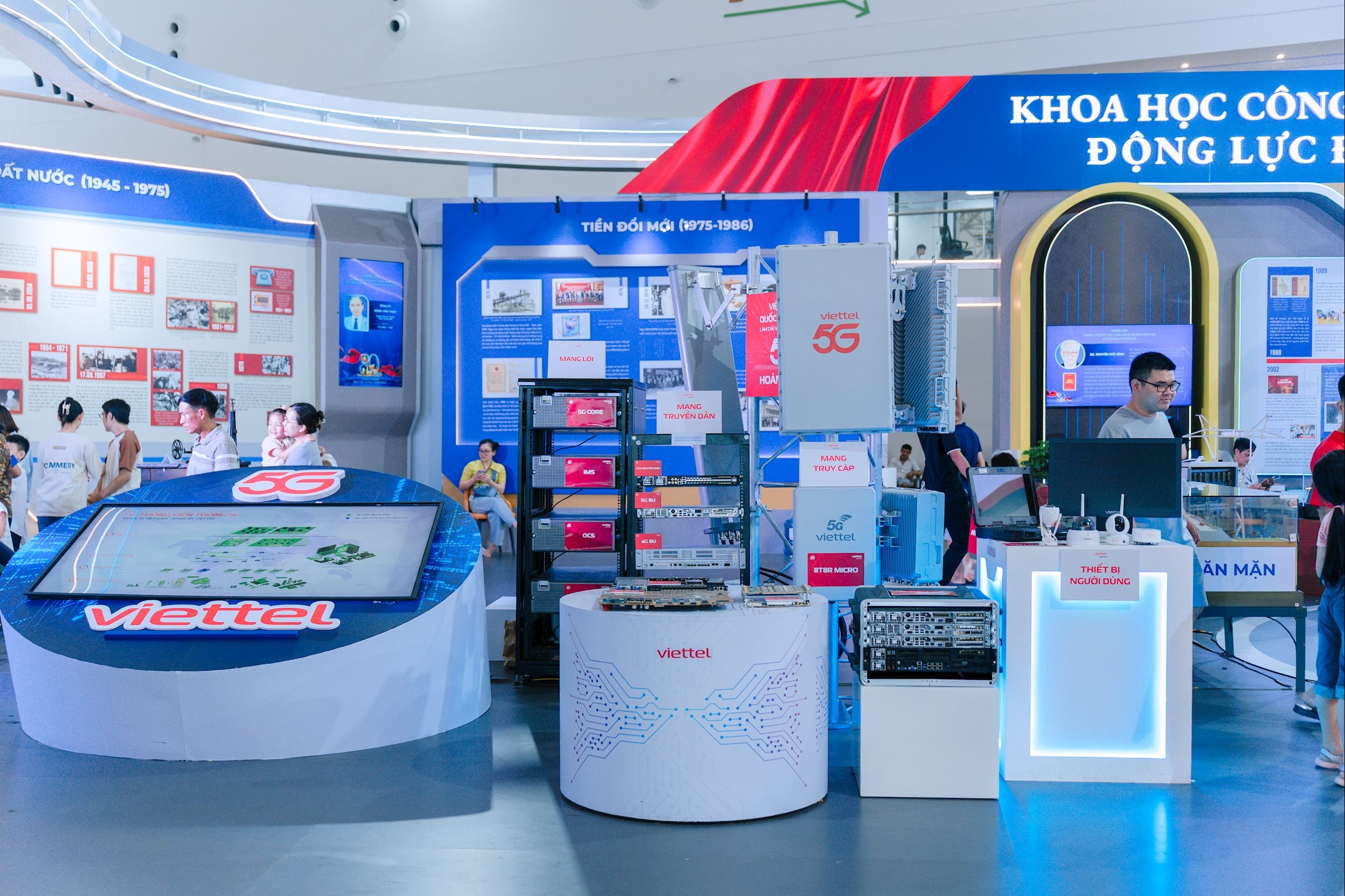 3_Há» sinh thái sản phẩm viá»
n thông cá»§a Viettel High Tech tại các sá»± kiá»n quá»c gia