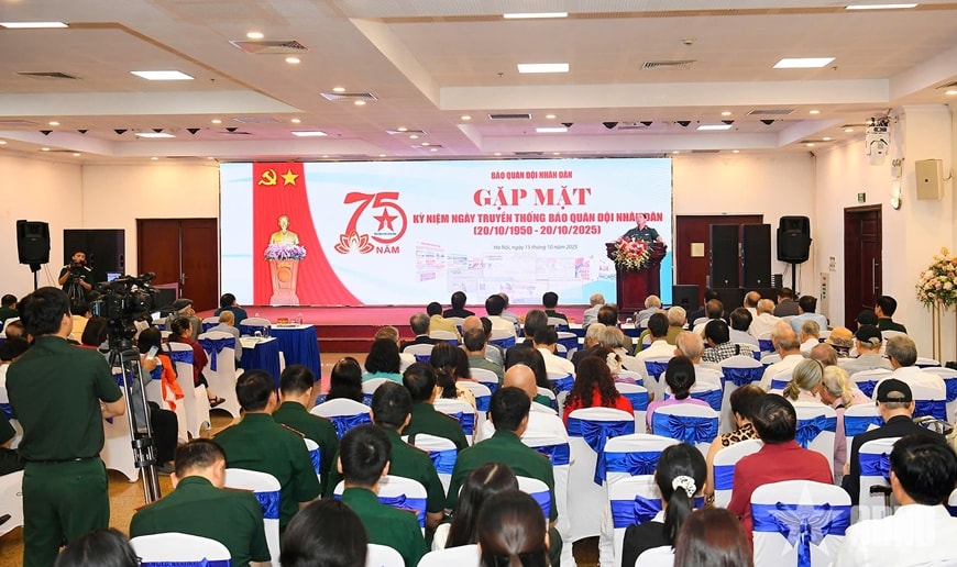 Hình ảnh: Báo Quân đội nhân dân kỷ niệm 75 năm: Giữ vững truyền thống, chủ động chuyển mình trong thời đại số số 1