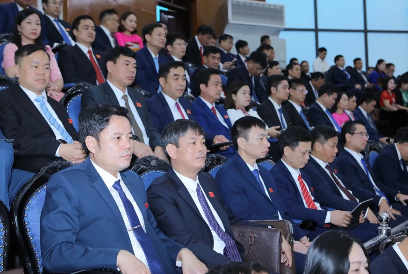 Các đại biểu tham dự đại hội