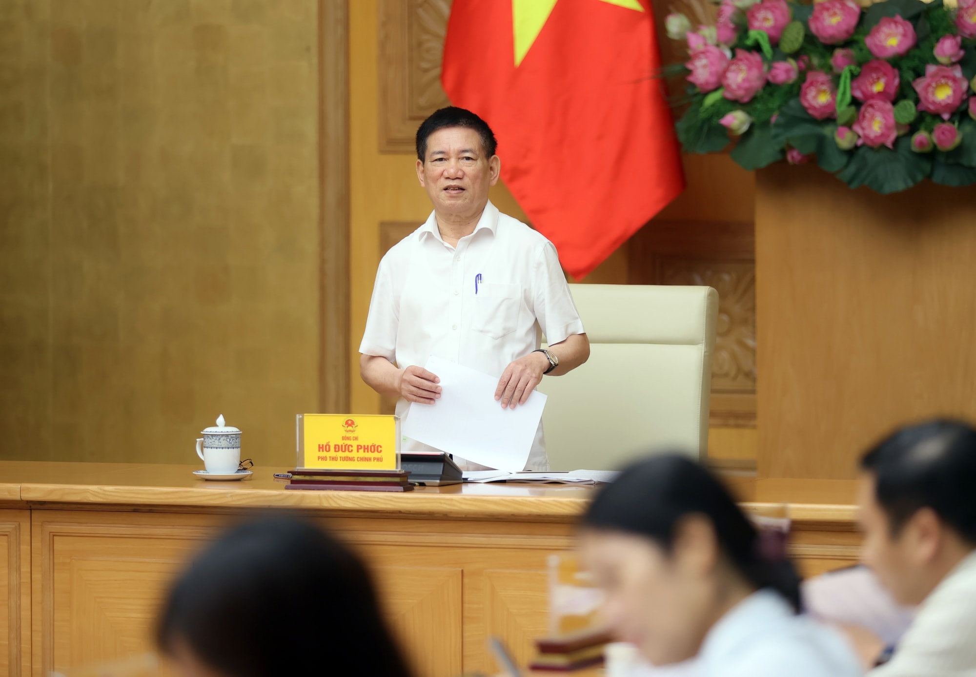 Phó Thủ tướng Hồ Đức Phớc chủ trì cuộc họp Ban Chỉ đạo phòng chống rửa tiền- Ảnh 3.