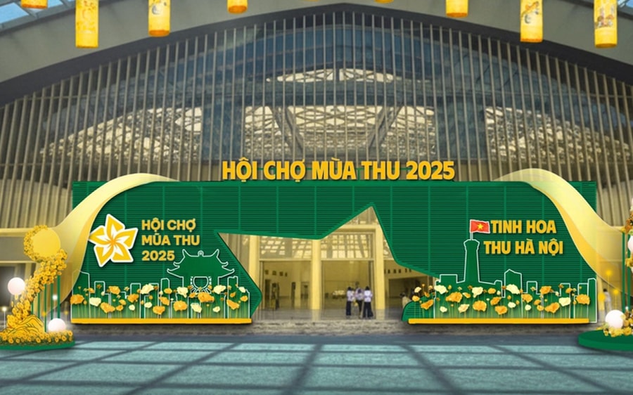 Hội chợ Mùa Thu 2025 được tổ chức theo 5 phân khu chủ đề. (Ảnh: CT)