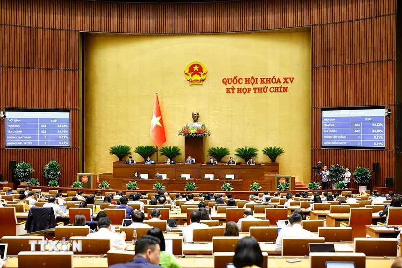 Quốc hội khóa XV khai mạc kỳ họp thứ 10, bàn 66 nội dung trọng tâm - ảnh 2 Hình ảnh: Quốc hội khóa XV khai mạc kỳ họp thứ 10, bàn 66 nội dung trọng tâm số 2
