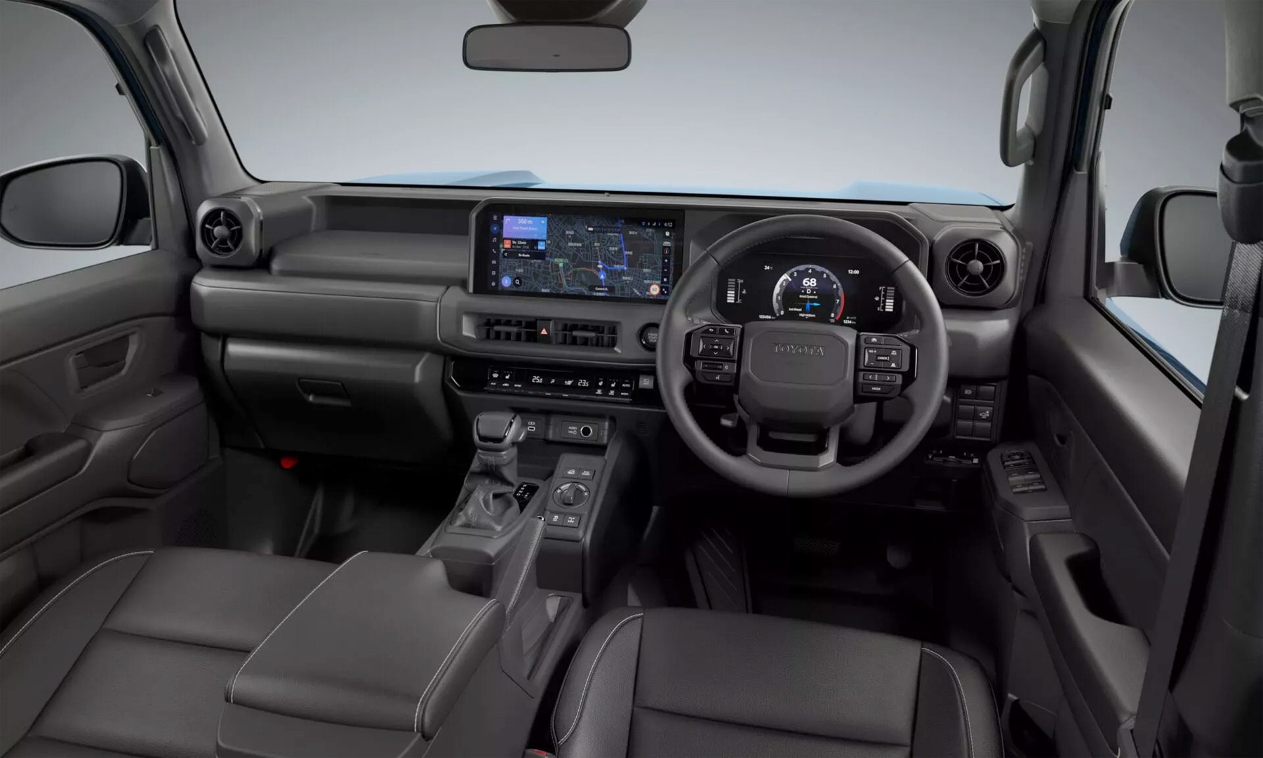 Thiết kế khoang lái Land Cruiser FJ - Ảnh: Toyota